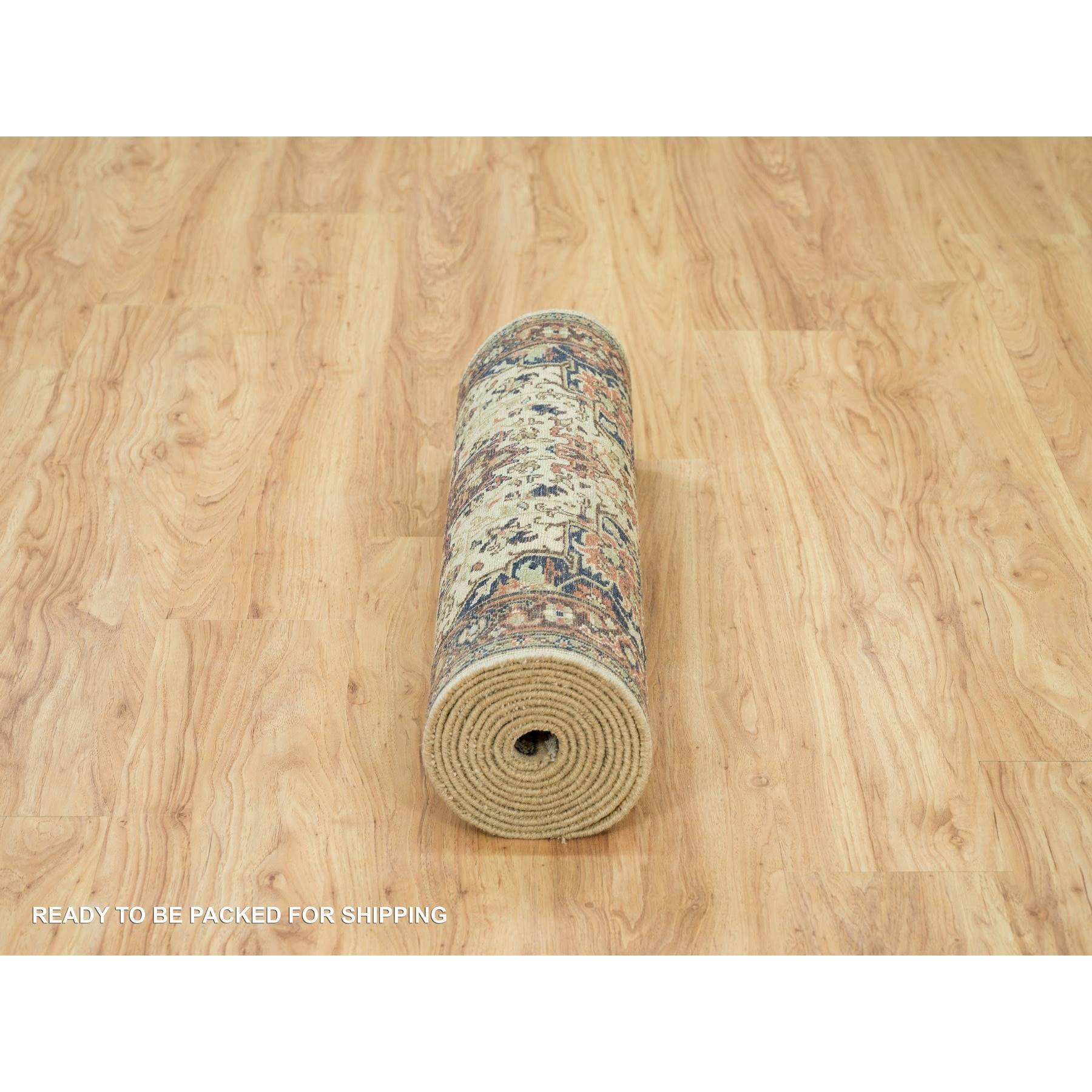 Heriz-Hand-Knotted-Rug-450420