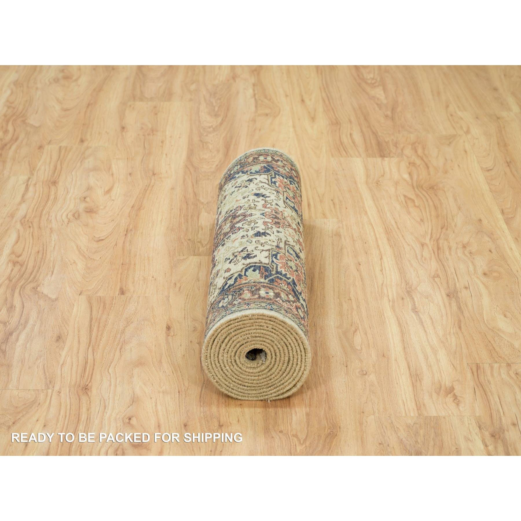 Heriz-Hand-Knotted-Rug-450430