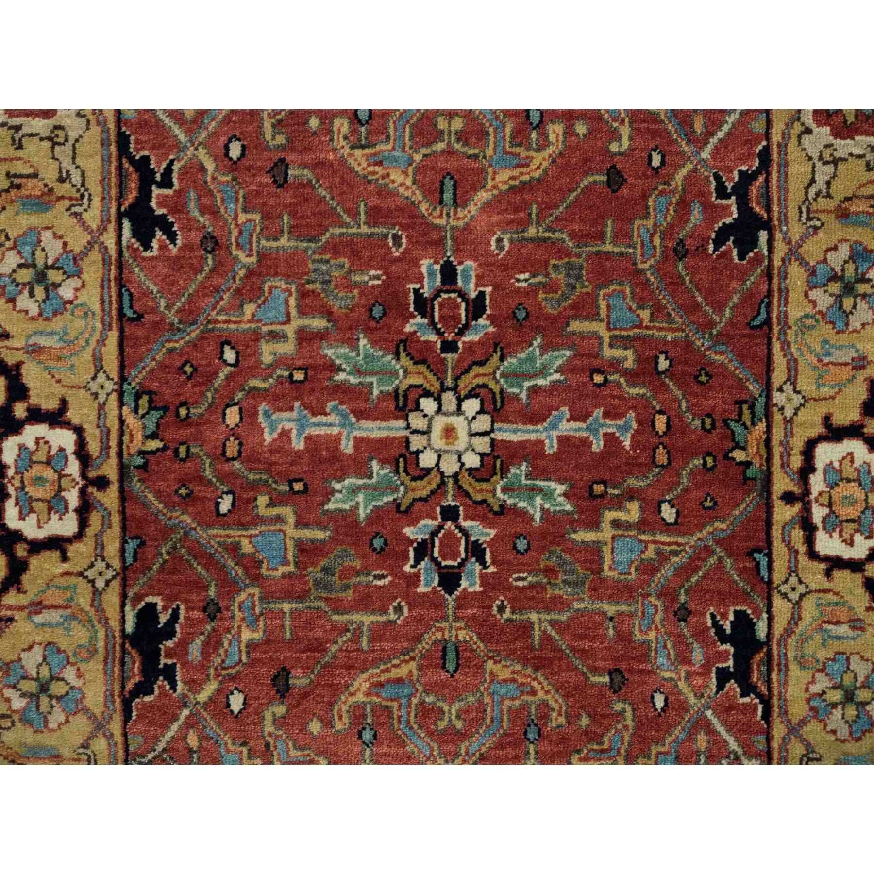Heriz-Hand-Knotted-Rug-450465