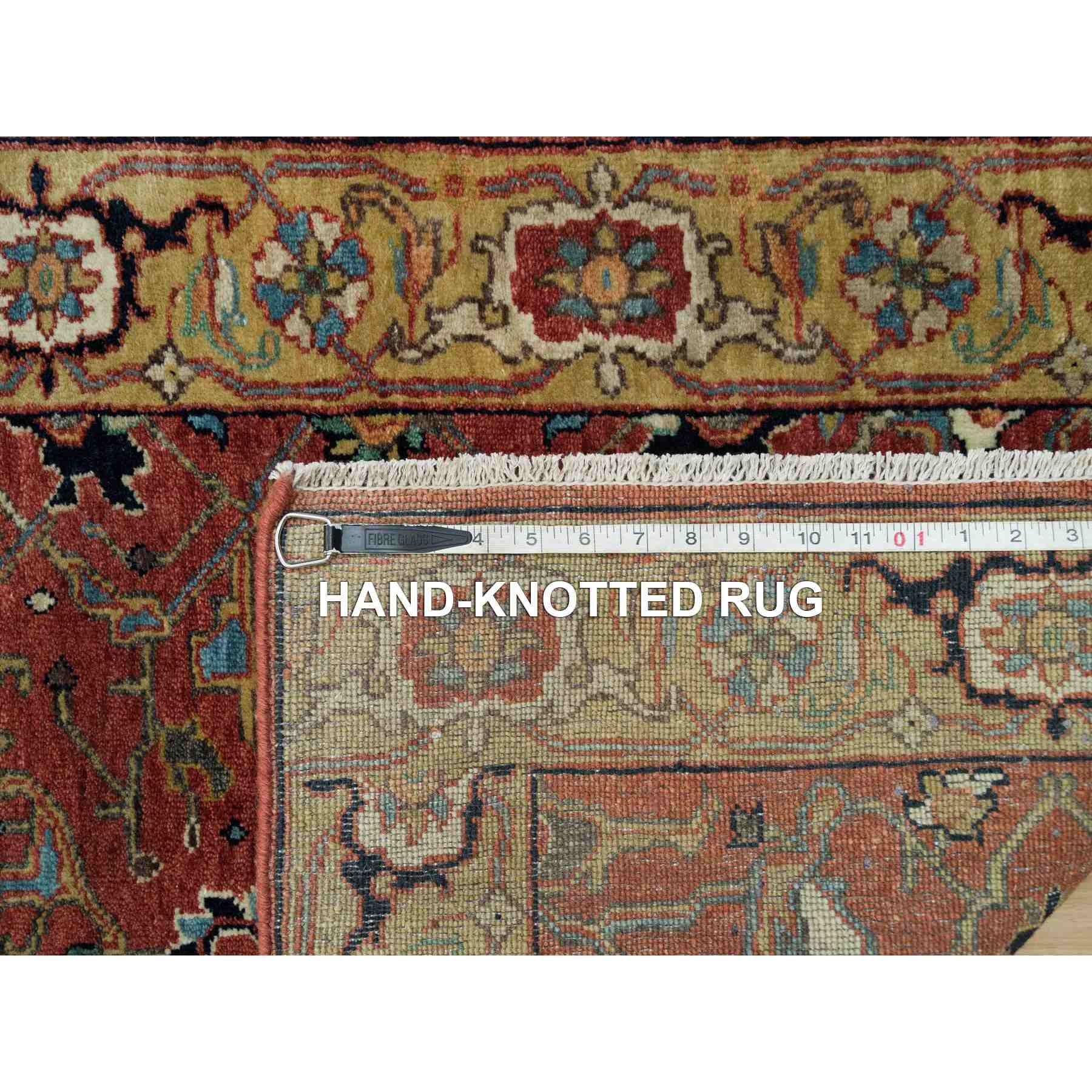 Heriz-Hand-Knotted-Rug-450465