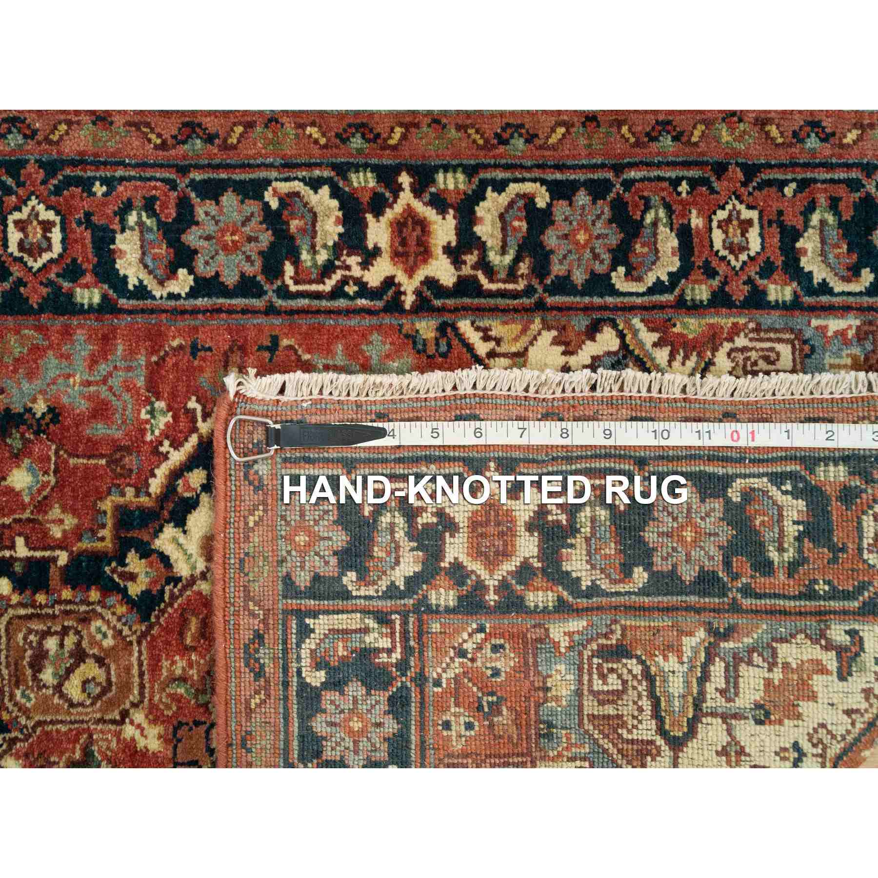 Heriz-Hand-Knotted-Rug-450470