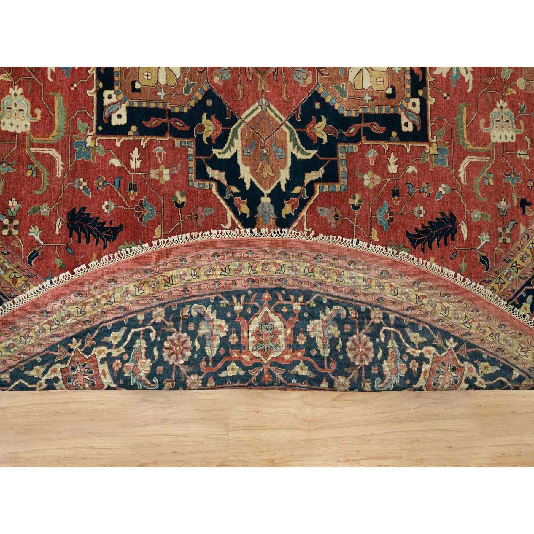Heriz-Hand-Knotted-Rug-450510