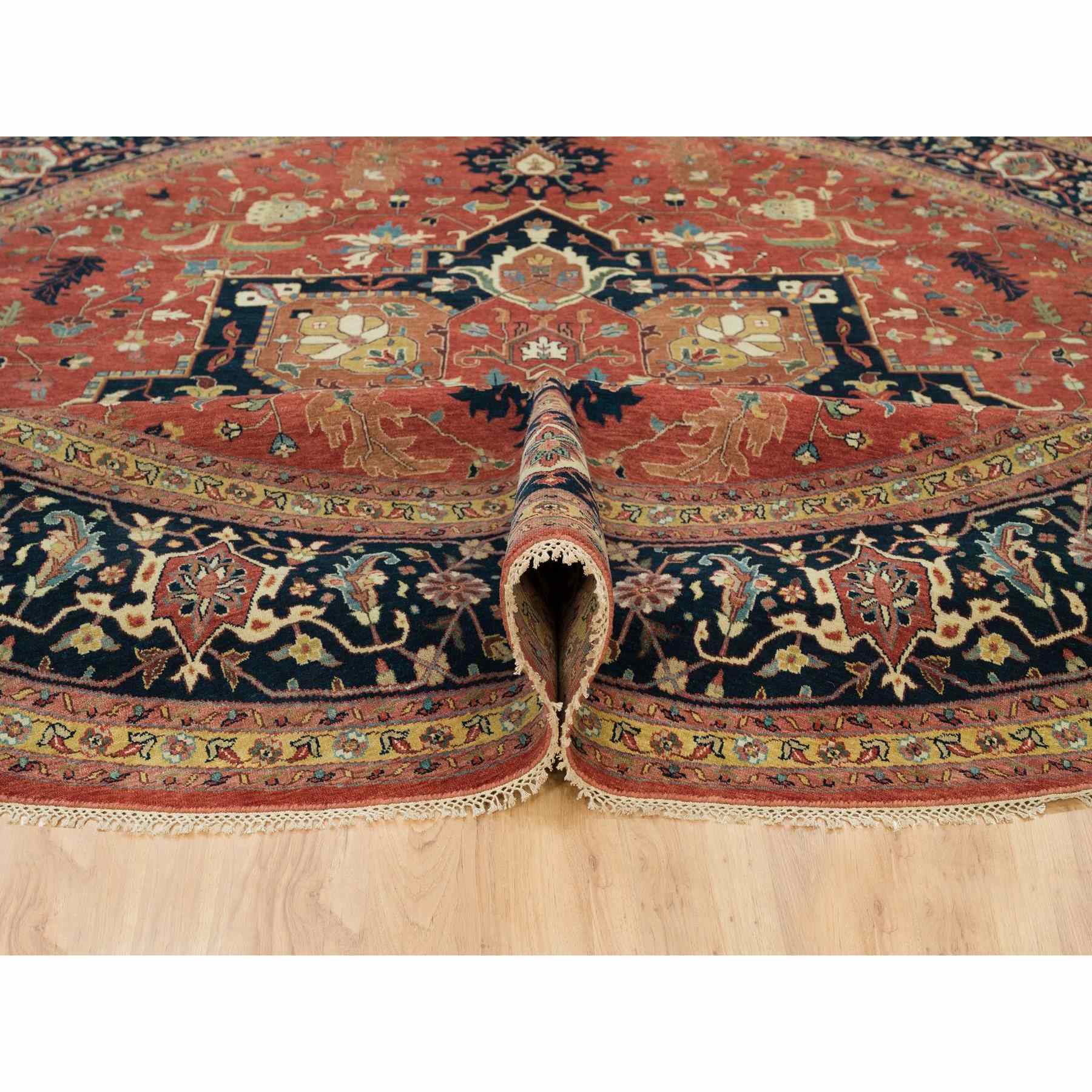 Heriz-Hand-Knotted-Rug-450510