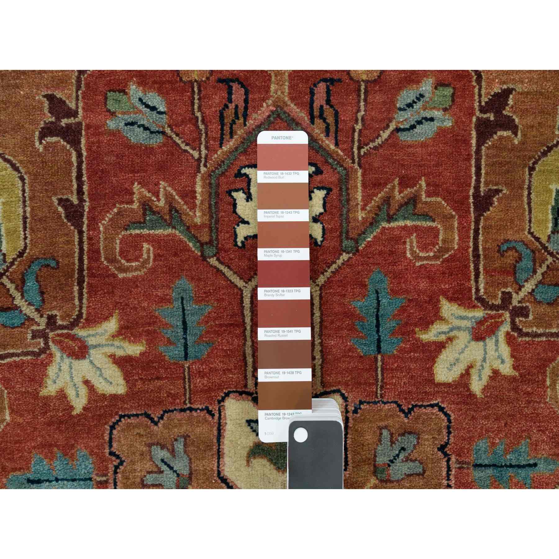 Heriz-Hand-Knotted-Rug-450510