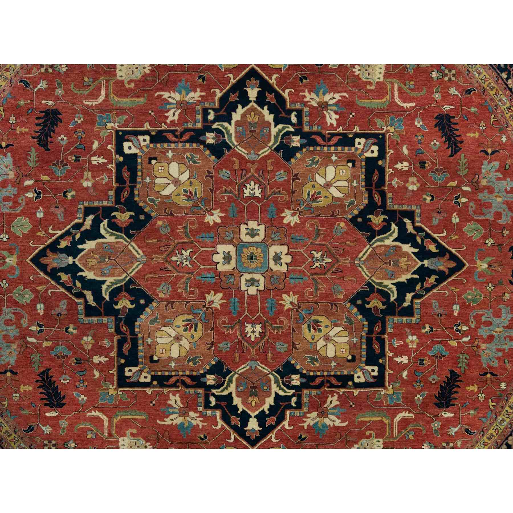 Heriz-Hand-Knotted-Rug-450510