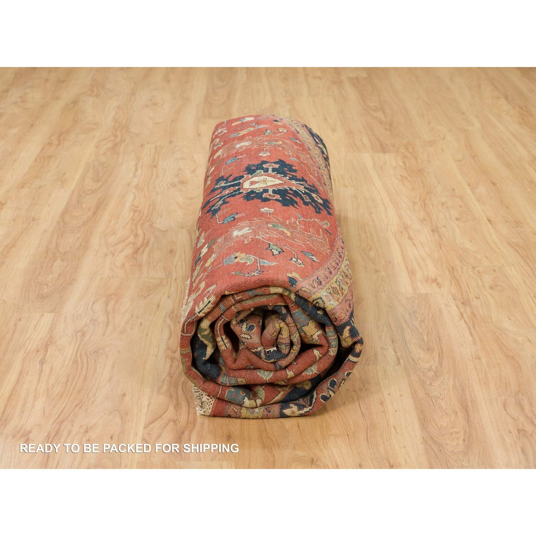 Heriz-Hand-Knotted-Rug-450510