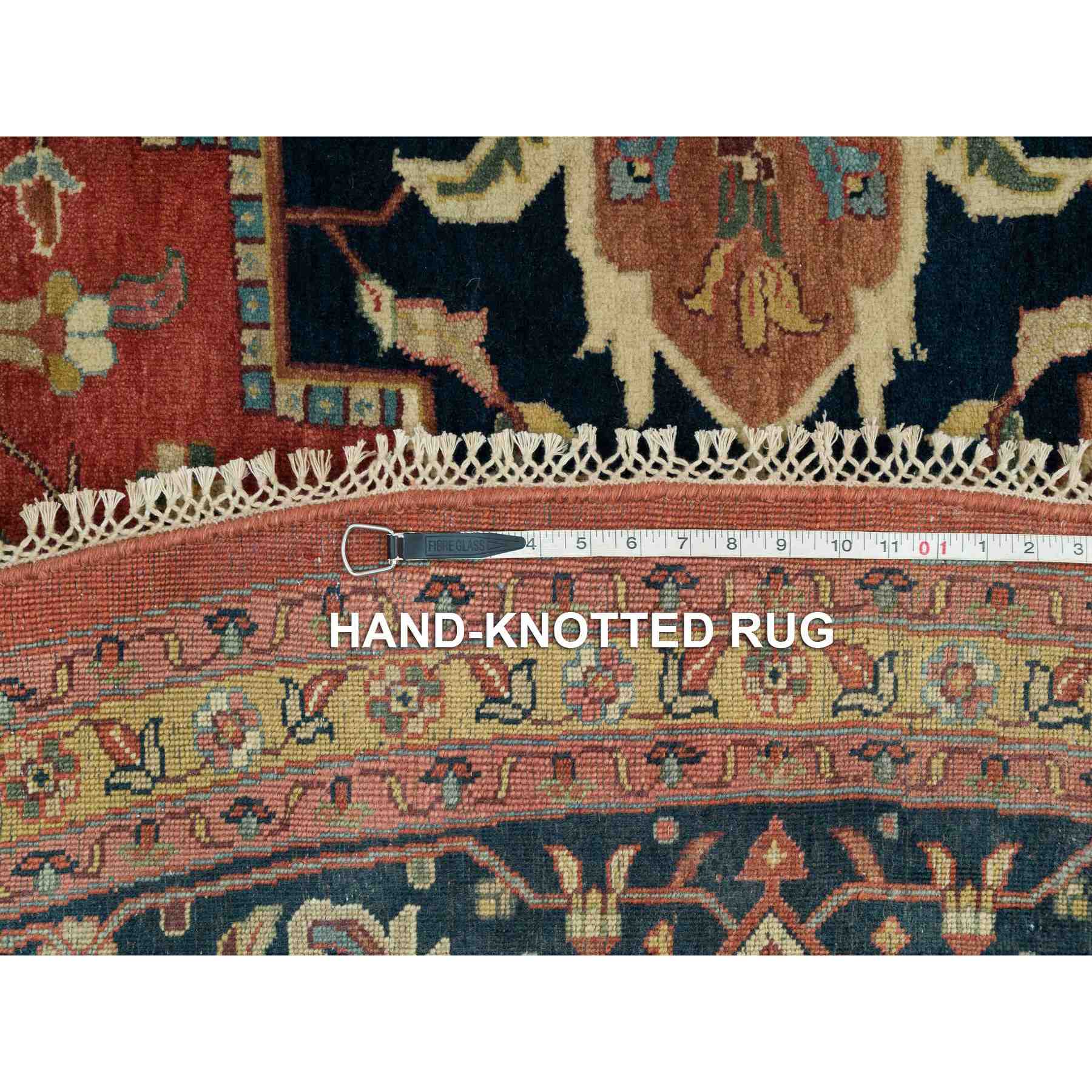 Heriz-Hand-Knotted-Rug-450510