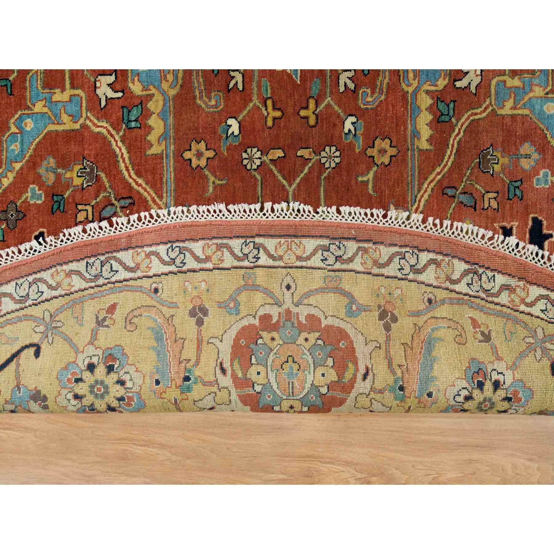 Heriz-Hand-Knotted-Rug-450585