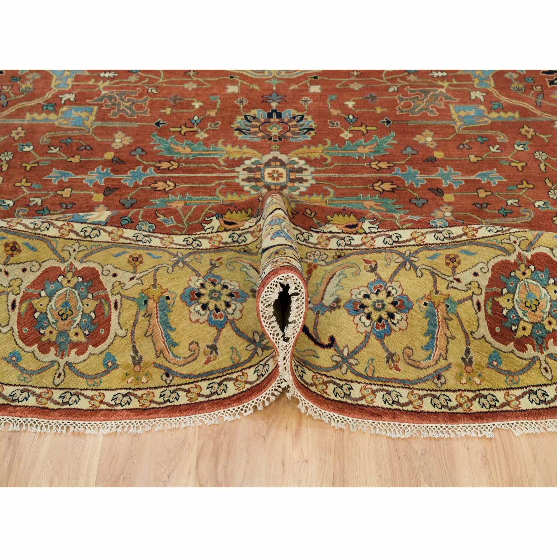 Heriz-Hand-Knotted-Rug-450585