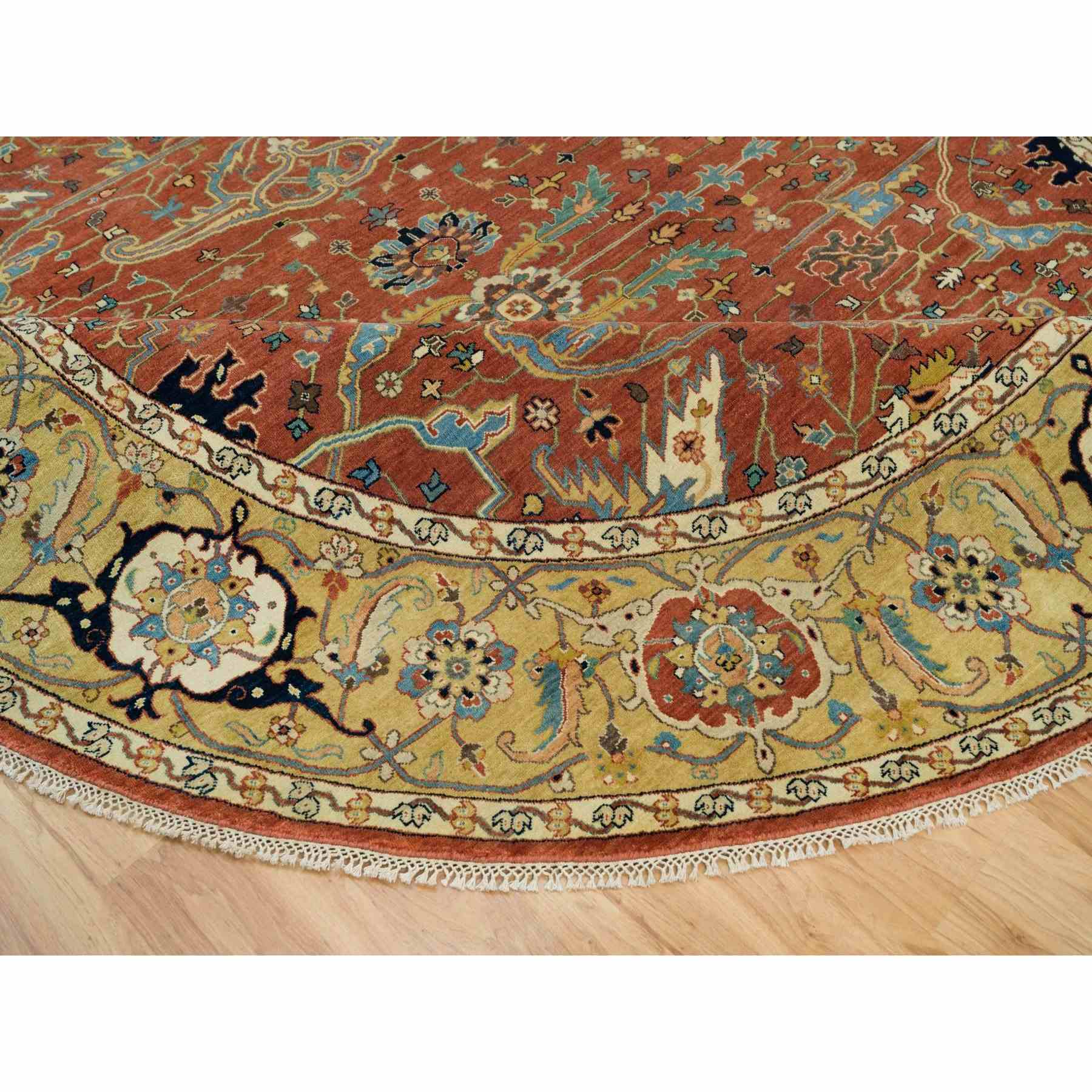 Heriz-Hand-Knotted-Rug-450585
