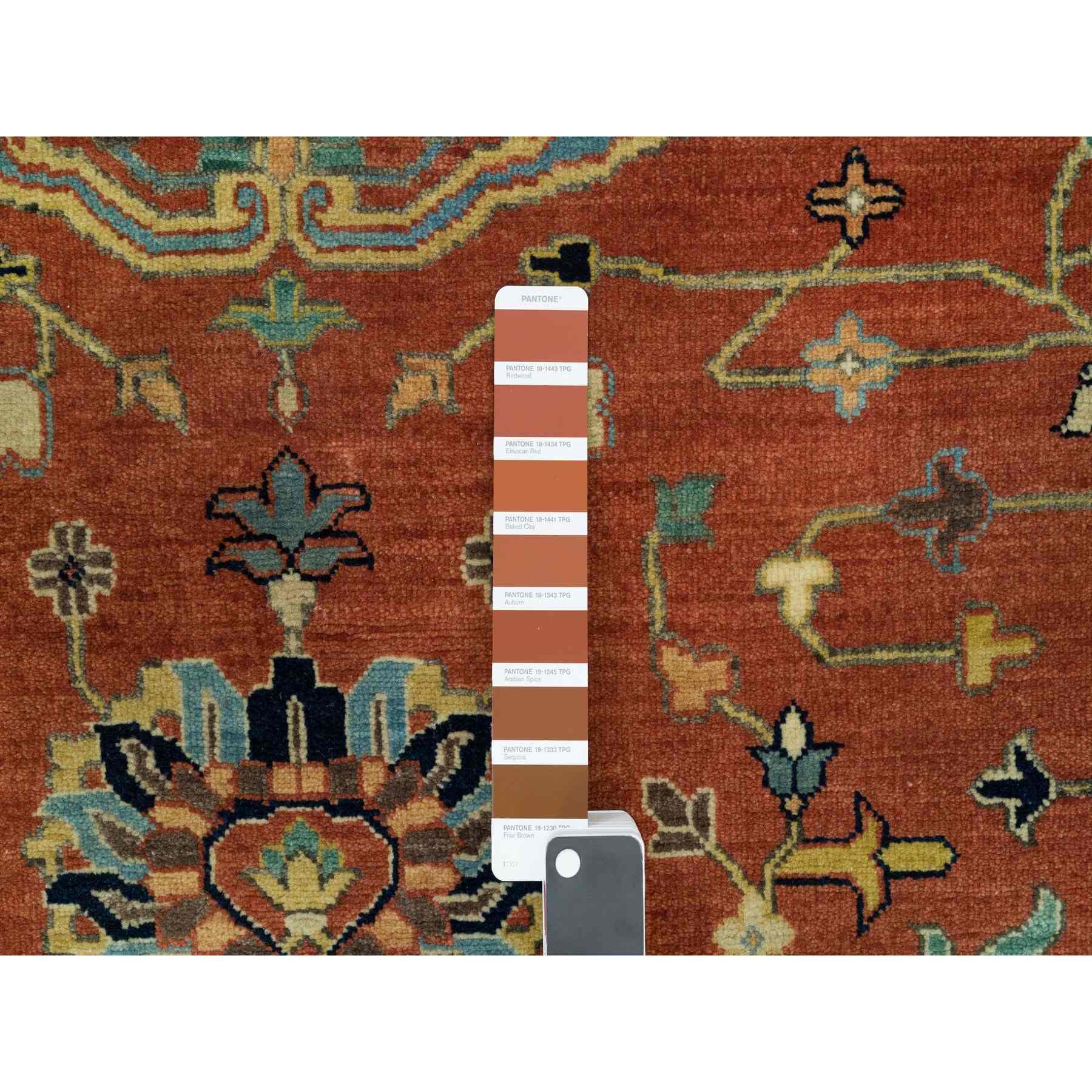 Heriz-Hand-Knotted-Rug-450585