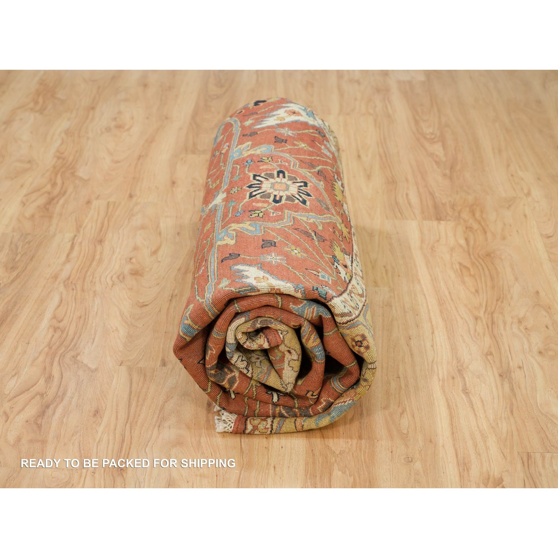 Heriz-Hand-Knotted-Rug-450585