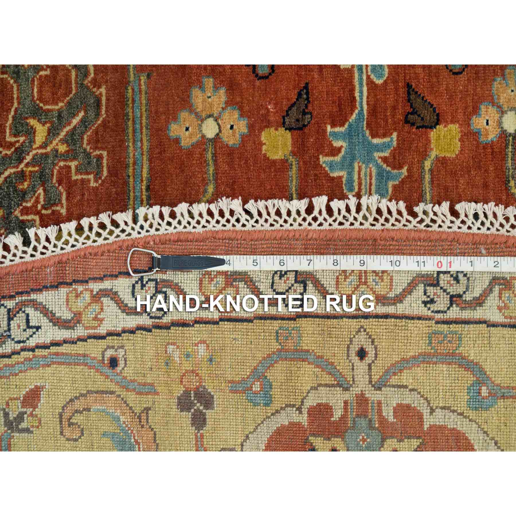 Heriz-Hand-Knotted-Rug-450585