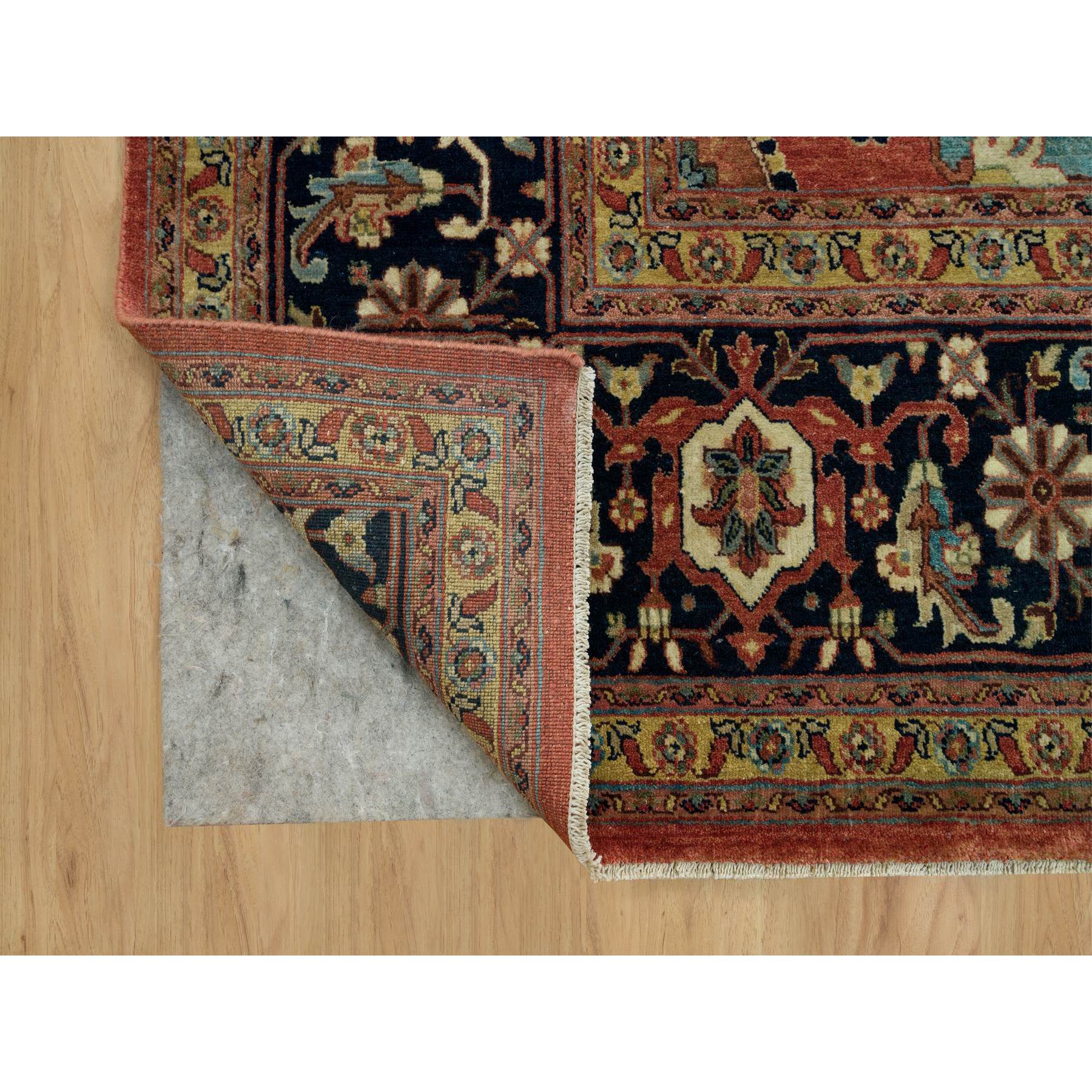 Heriz-Hand-Knotted-Rug-451340