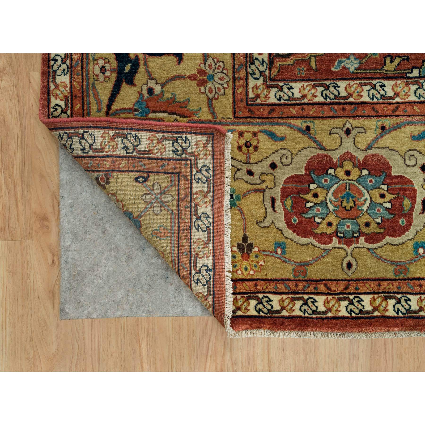 Heriz-Hand-Knotted-Rug-451345