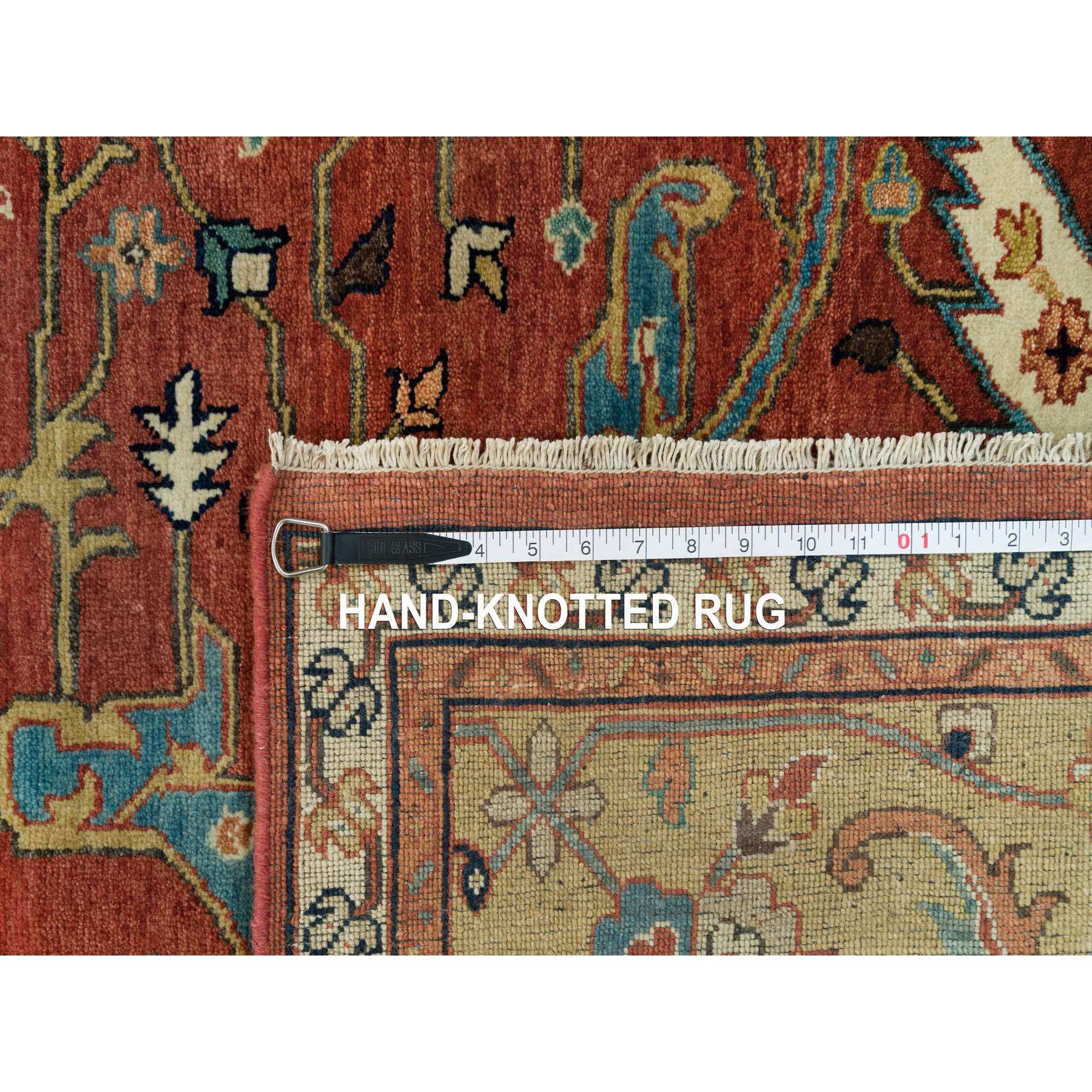 Heriz-Hand-Knotted-Rug-451345