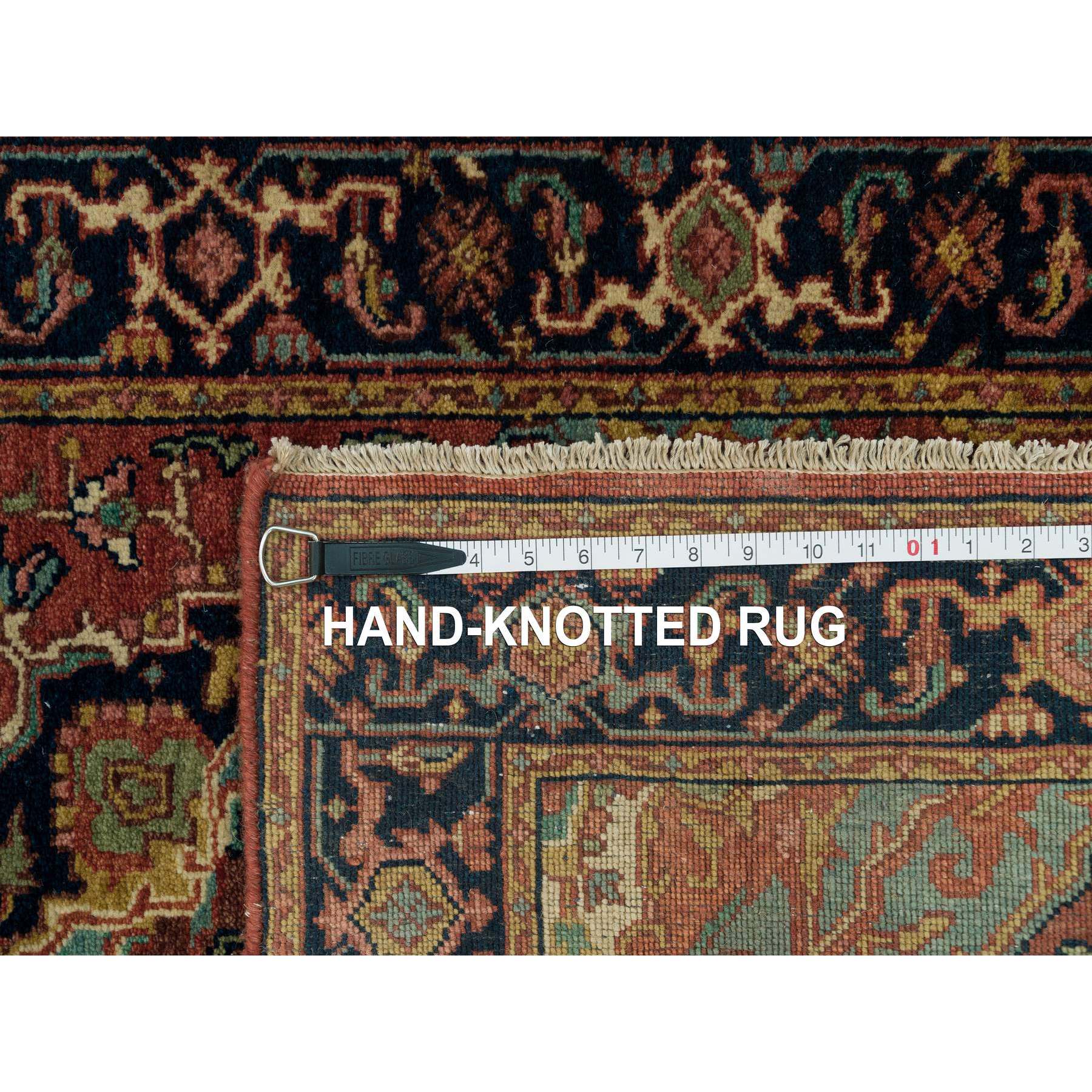 Heriz-Hand-Knotted-Rug-451360