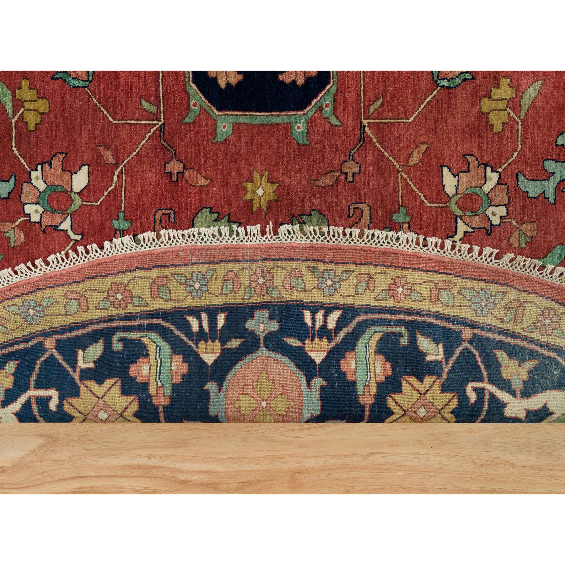Heriz-Hand-Knotted-Rug-451485