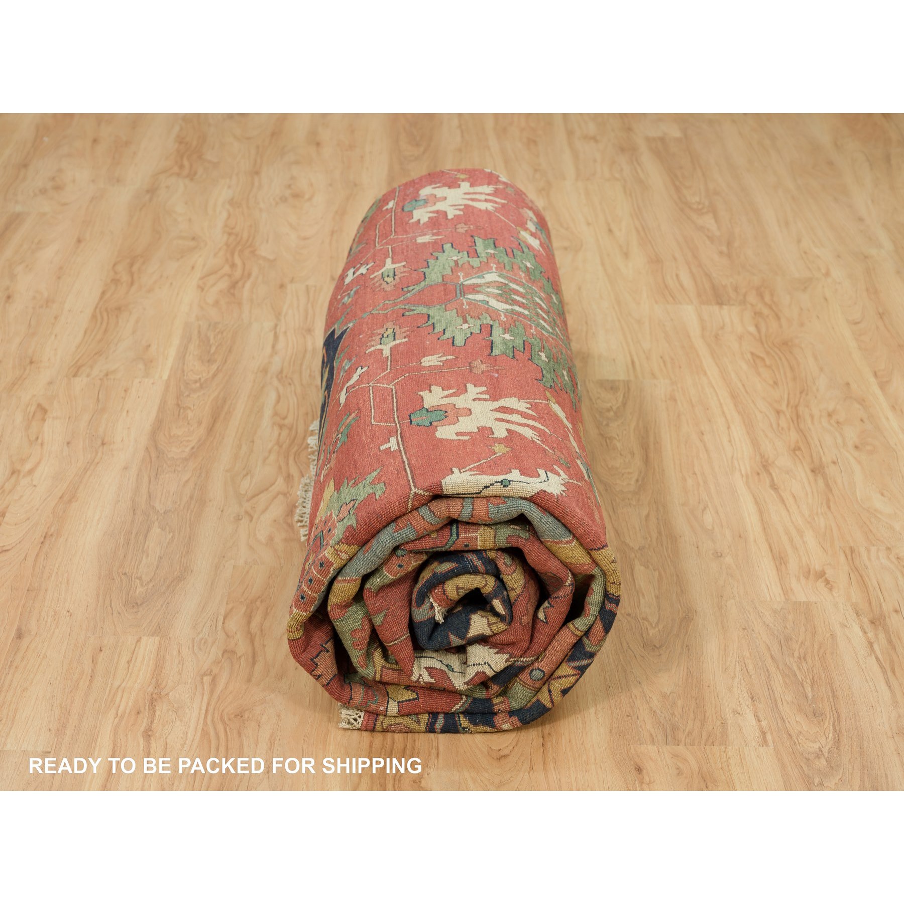 Heriz-Hand-Knotted-Rug-451485