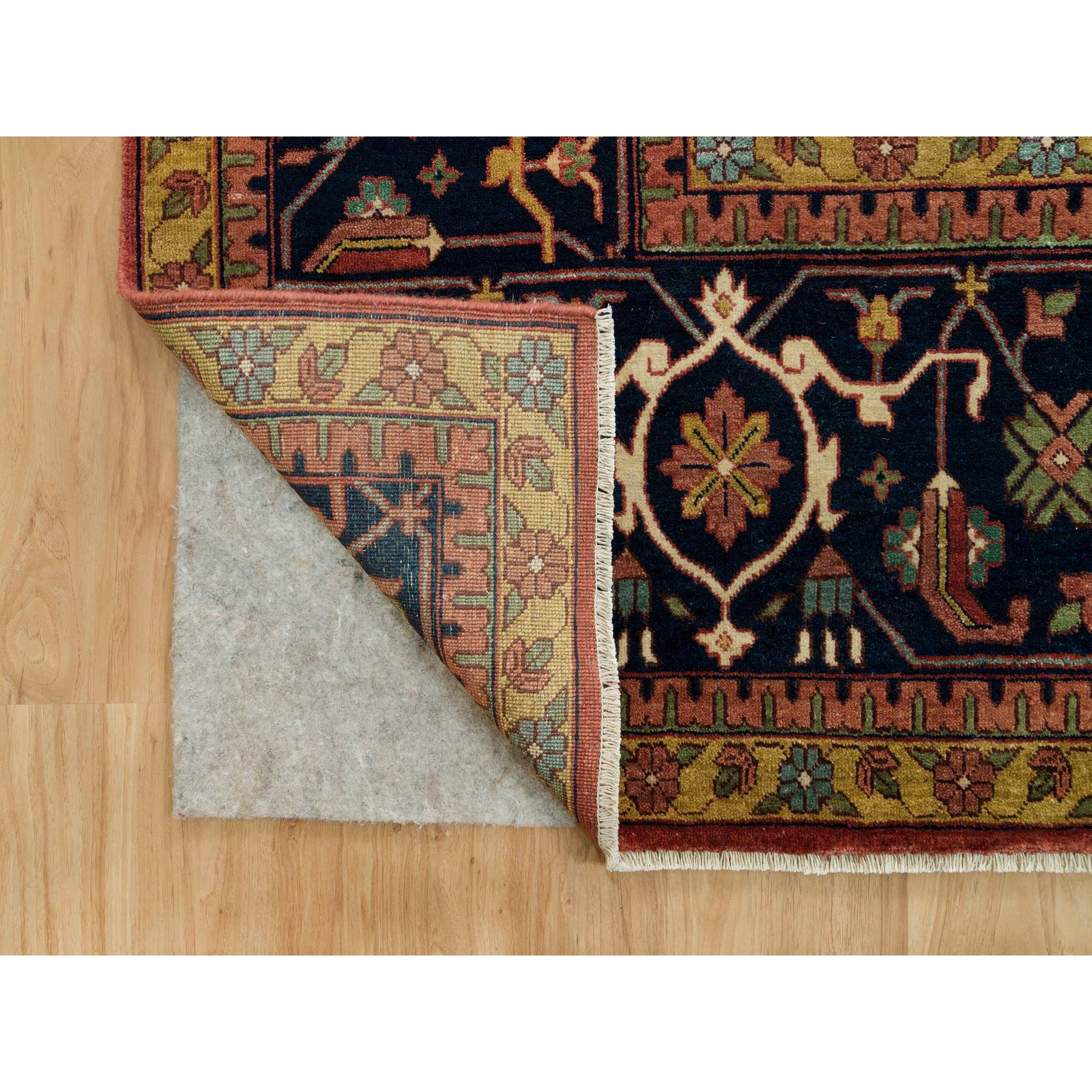 Heriz-Hand-Knotted-Rug-451490