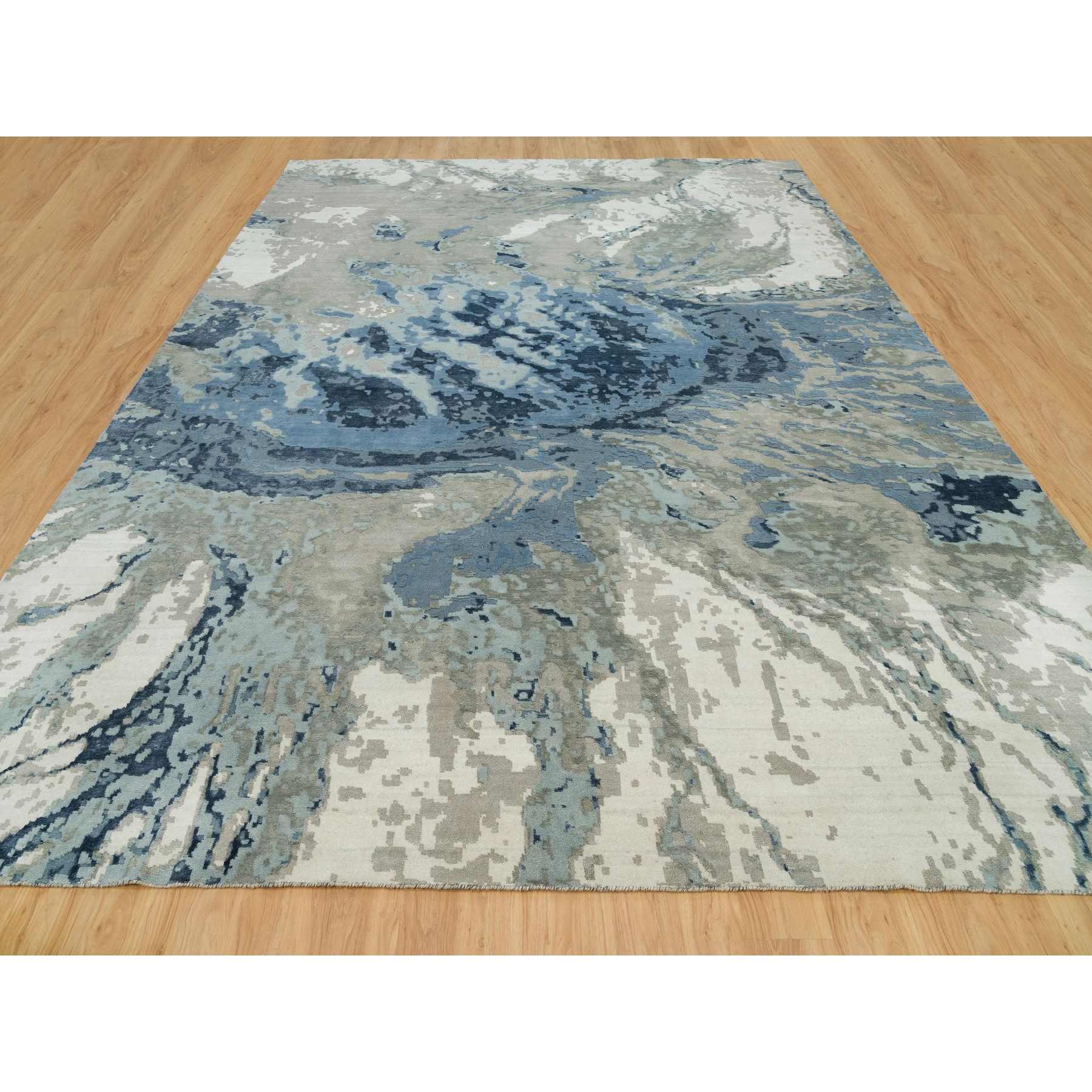 Modern-and-Contemporary-Hand-Knotted-Rug-451080