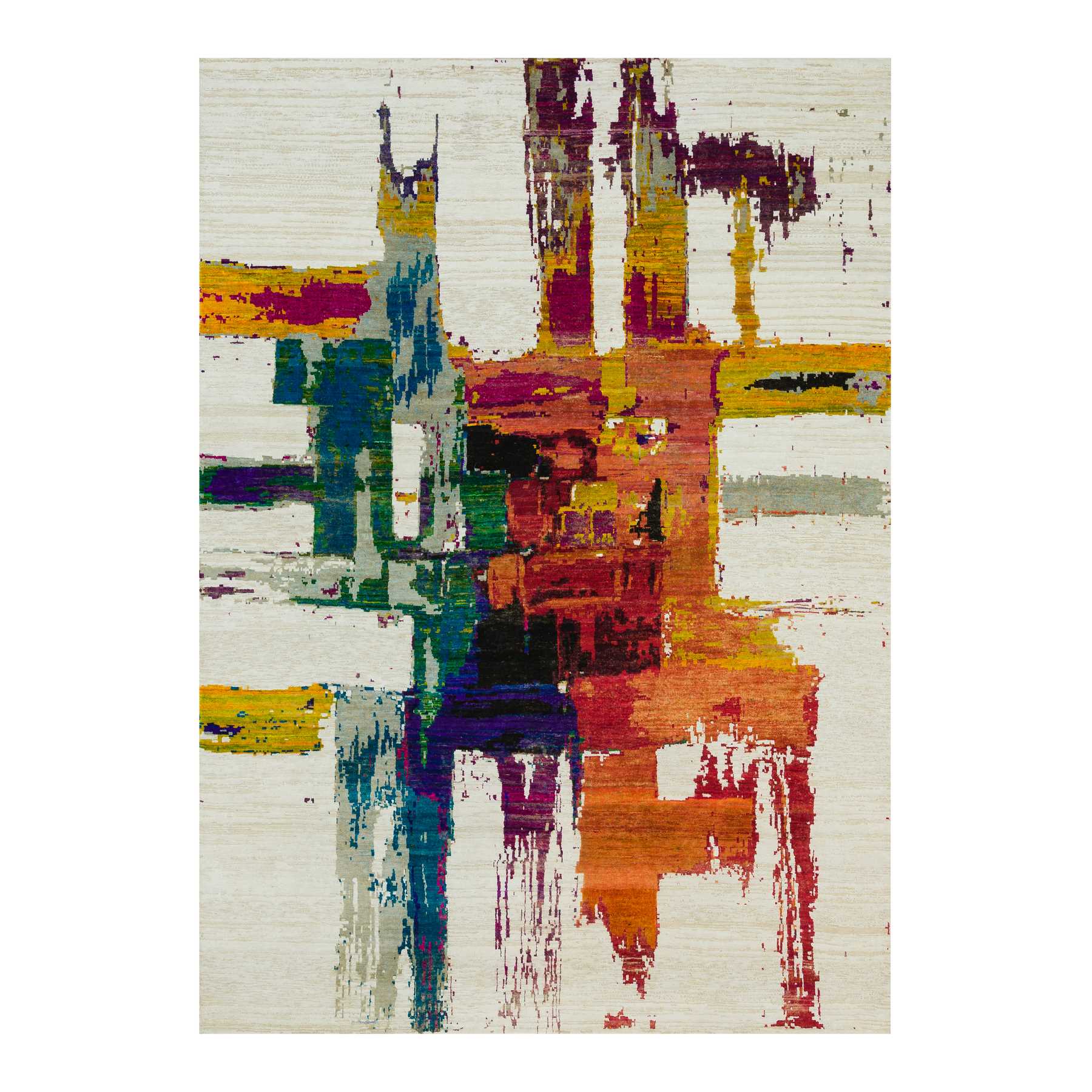 Modern-and-Contemporary-Hand-Knotted-Rug-451170