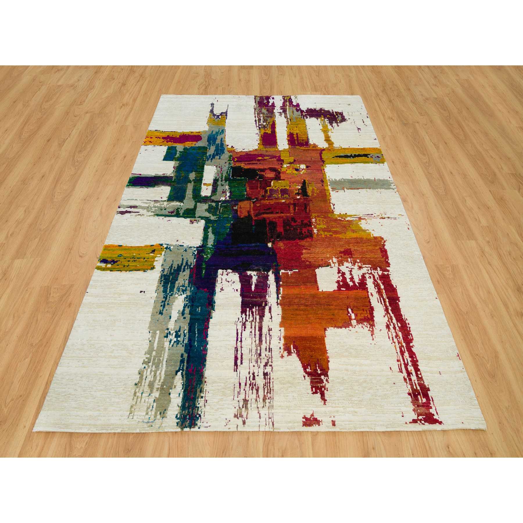 Modern-and-Contemporary-Hand-Knotted-Rug-451170