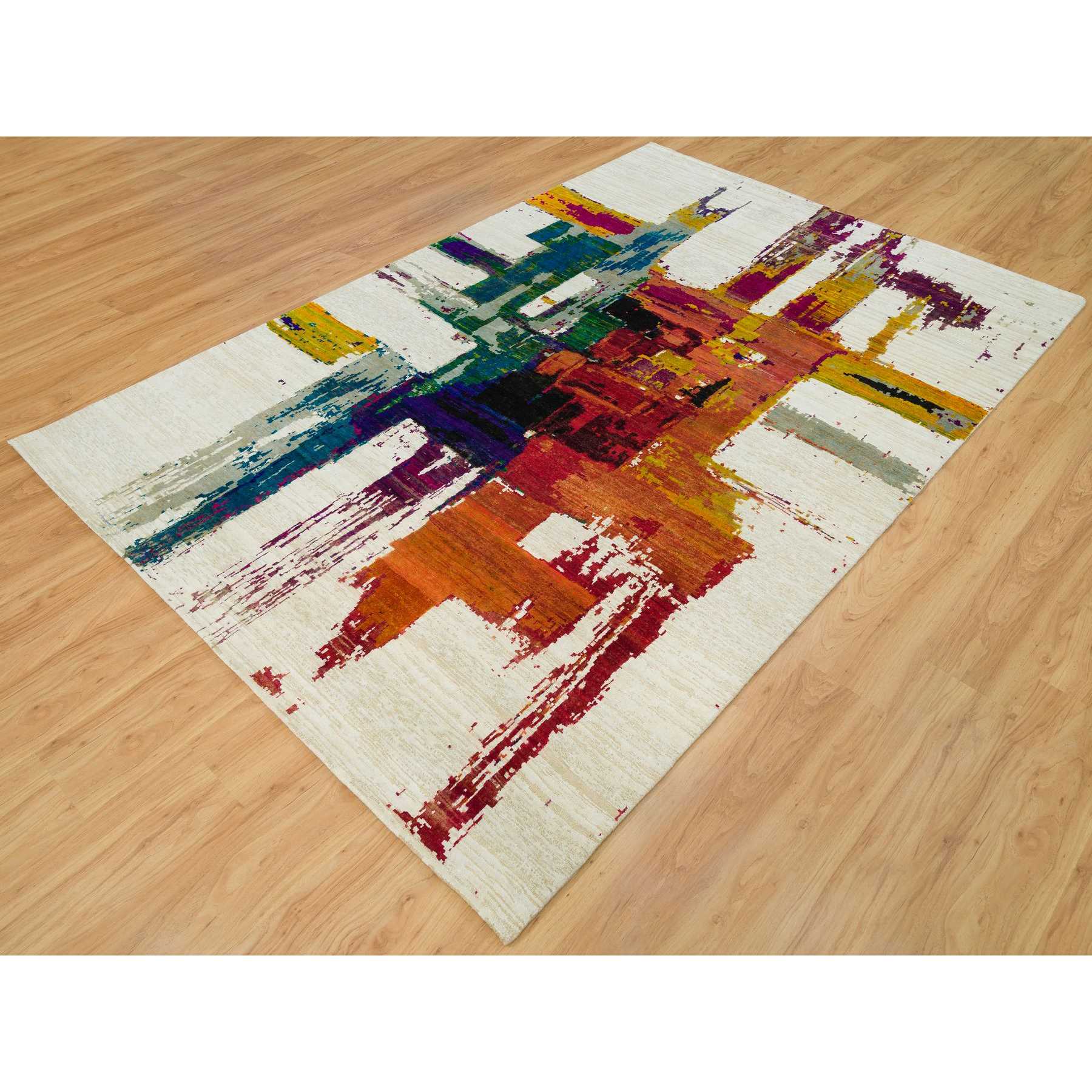Modern-and-Contemporary-Hand-Knotted-Rug-451170