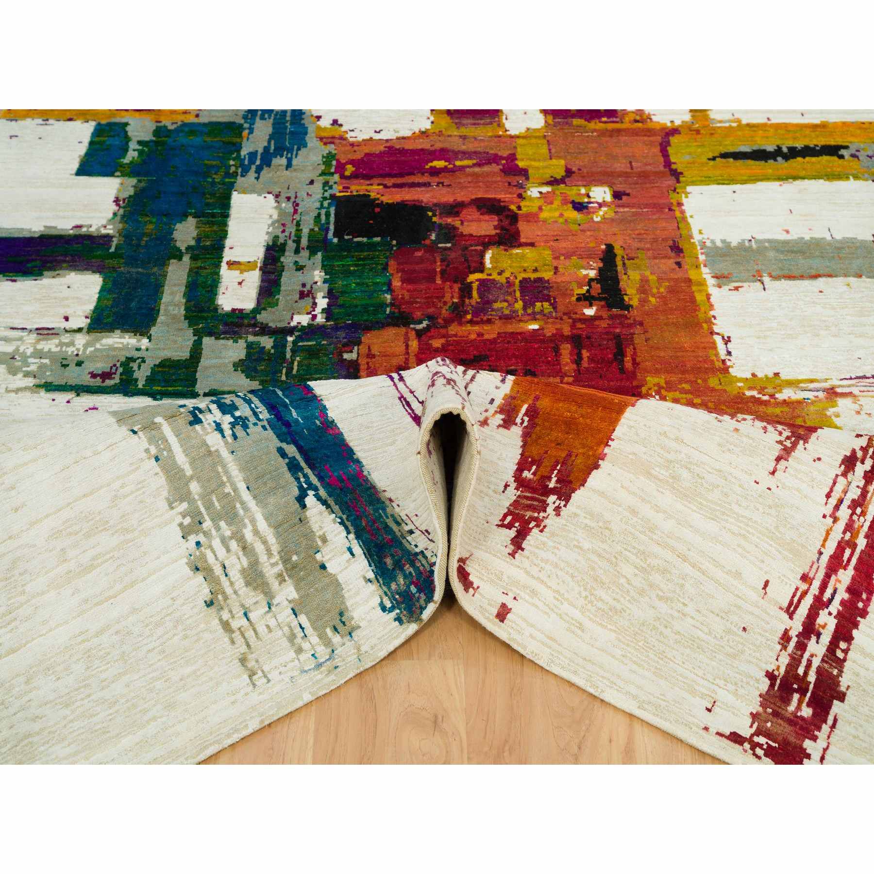 Modern-and-Contemporary-Hand-Knotted-Rug-451170