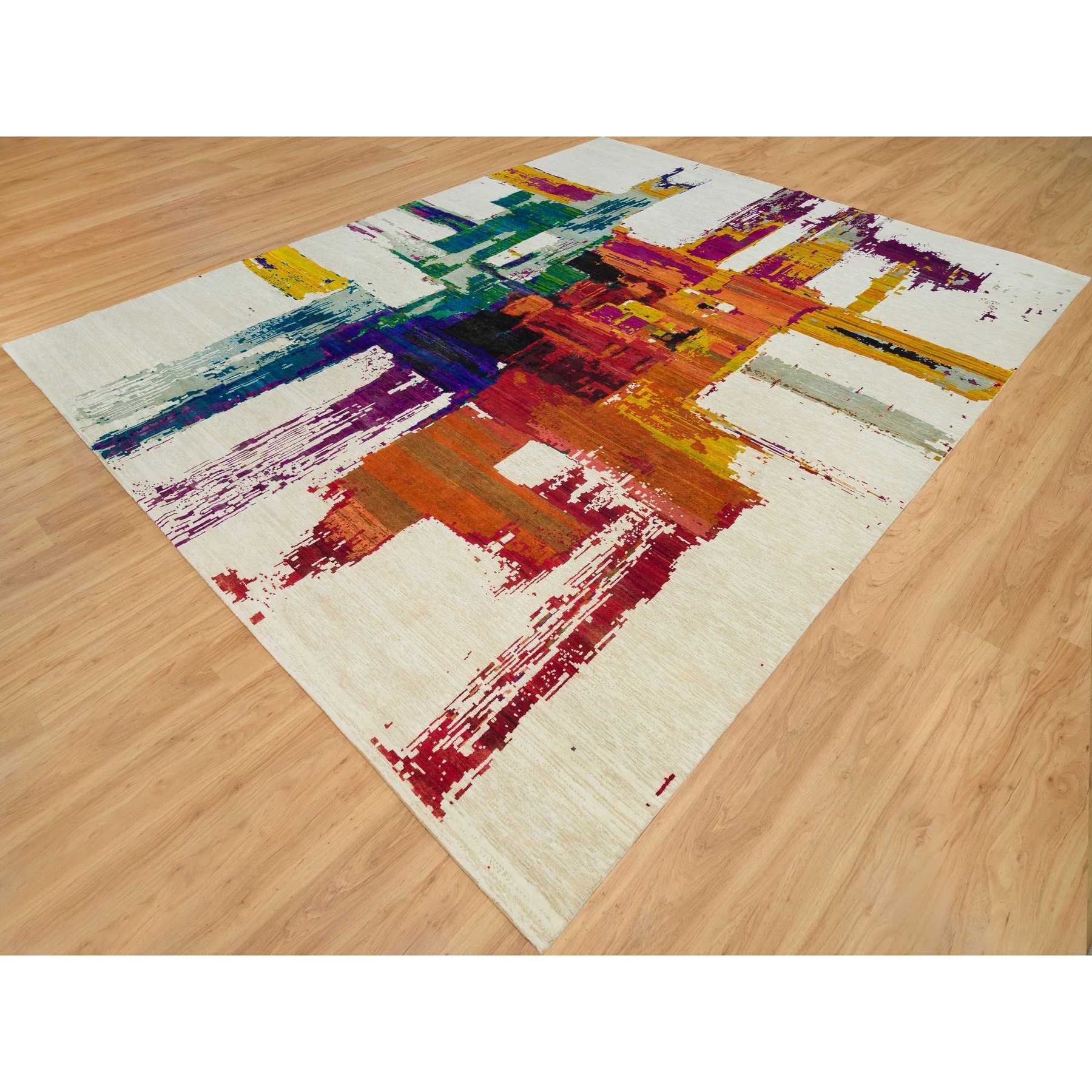 Modern-and-Contemporary-Hand-Knotted-Rug-451320