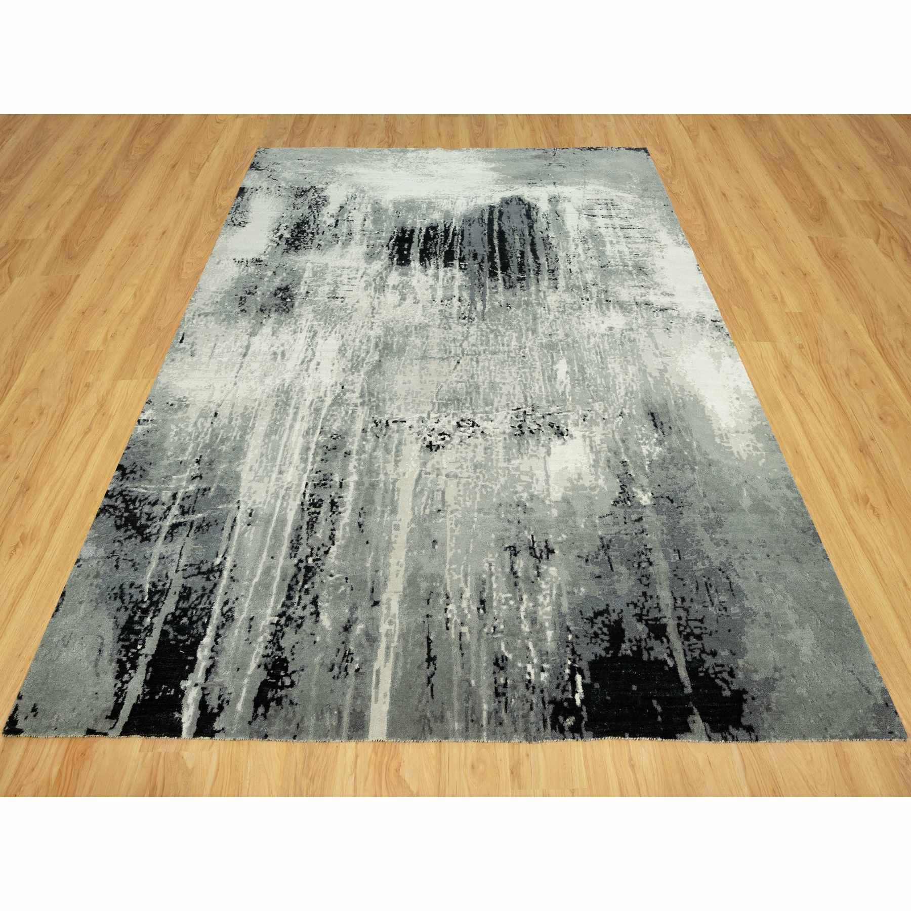 Modern-and-Contemporary-Hand-Knotted-Rug-452250