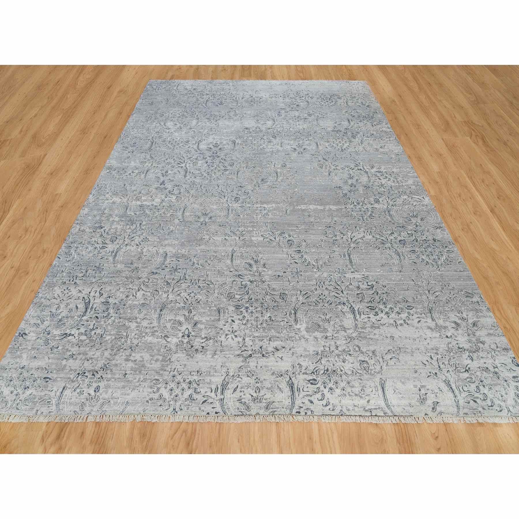 Transitional-Hand-Knotted-Rug-450665