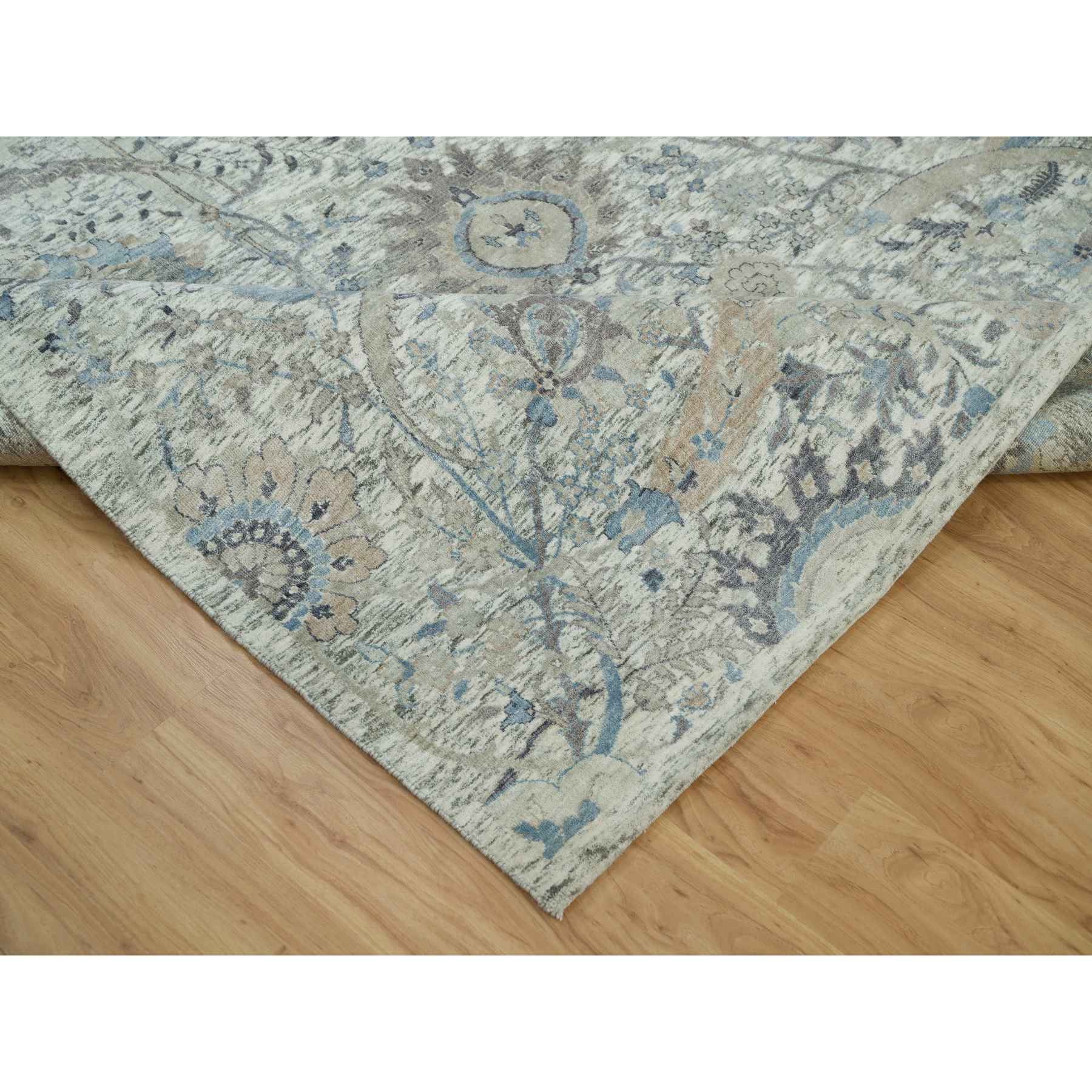 Transitional-Hand-Knotted-Rug-451130