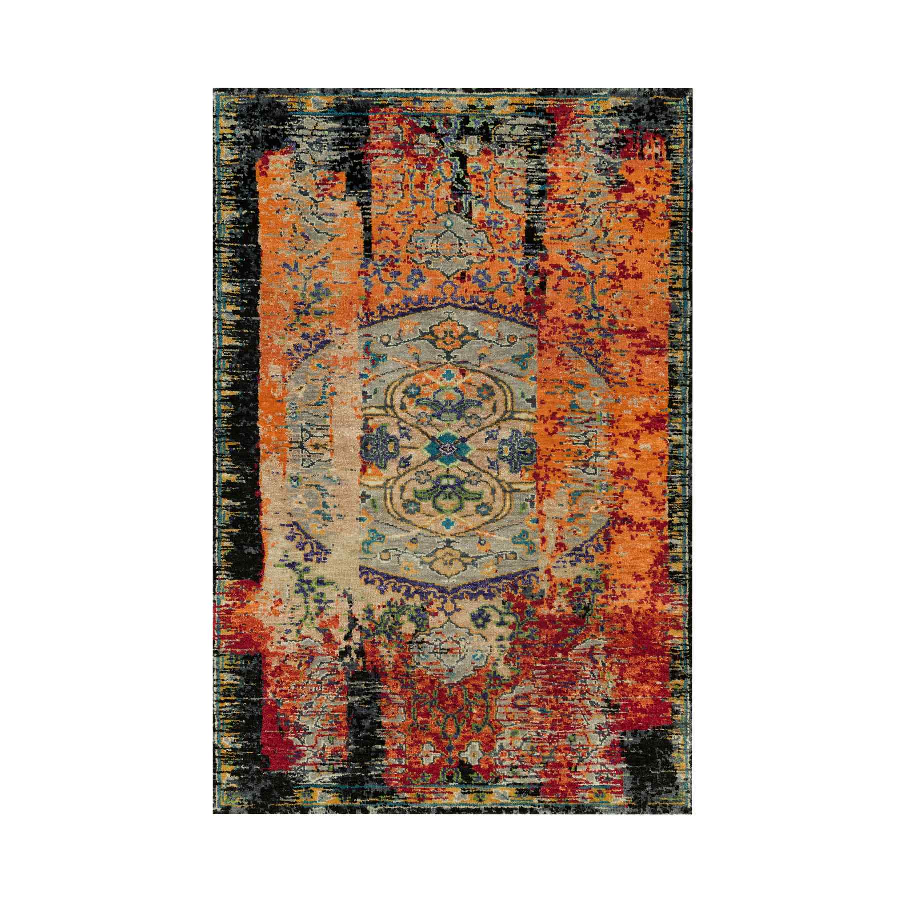 Transitional-Hand-Knotted-Rug-451140