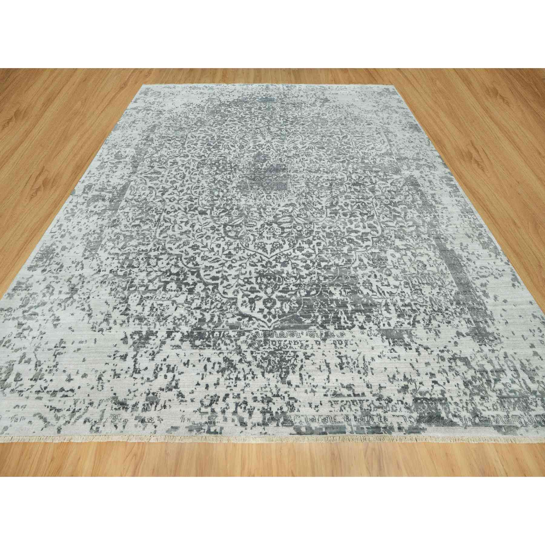 Transitional-Hand-Knotted-Rug-452385