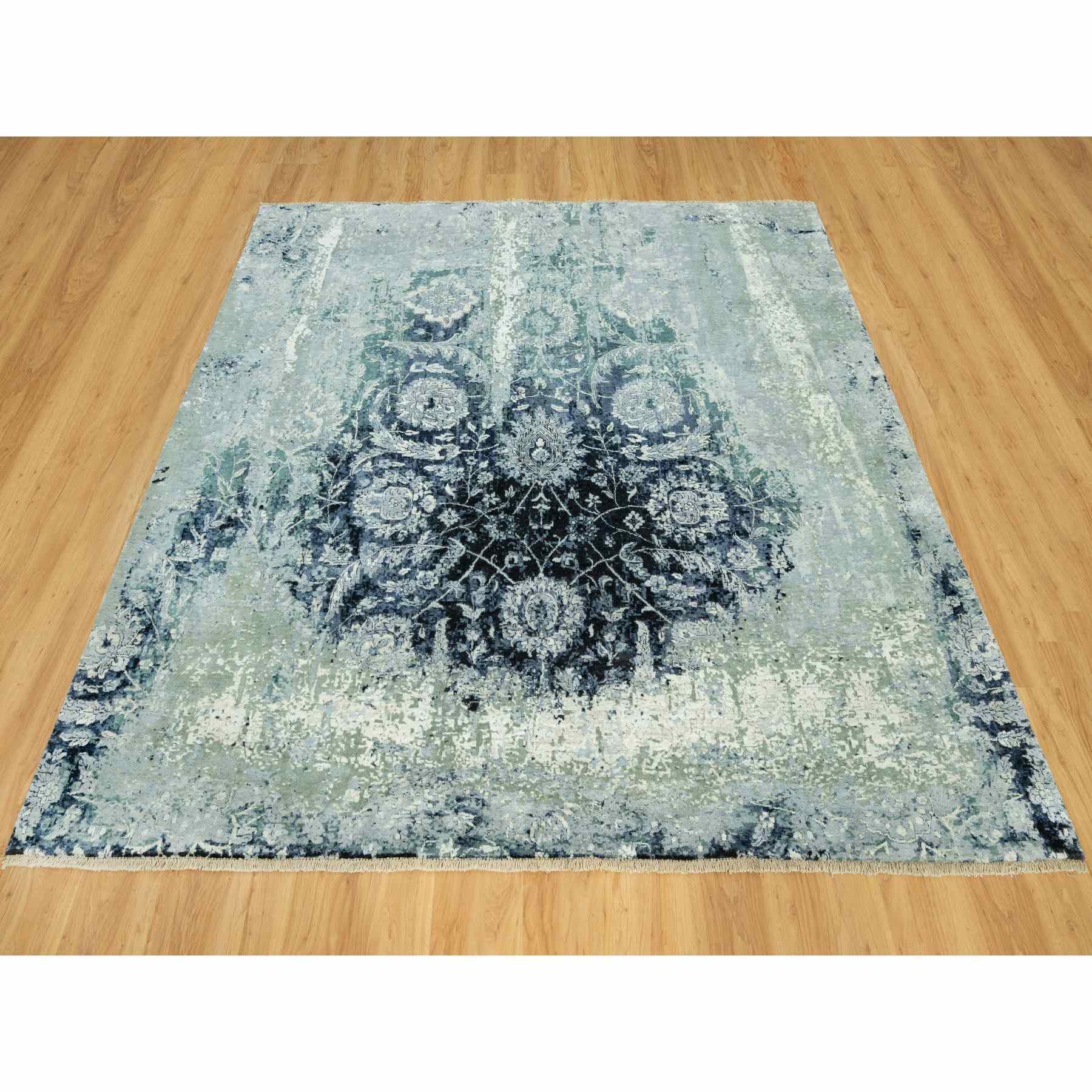 Transitional-Hand-Knotted-Rug-452410