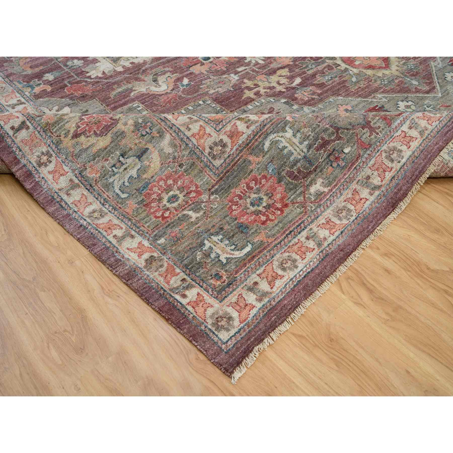 Tribal-Geometric-Hand-Knotted-Rug-450685