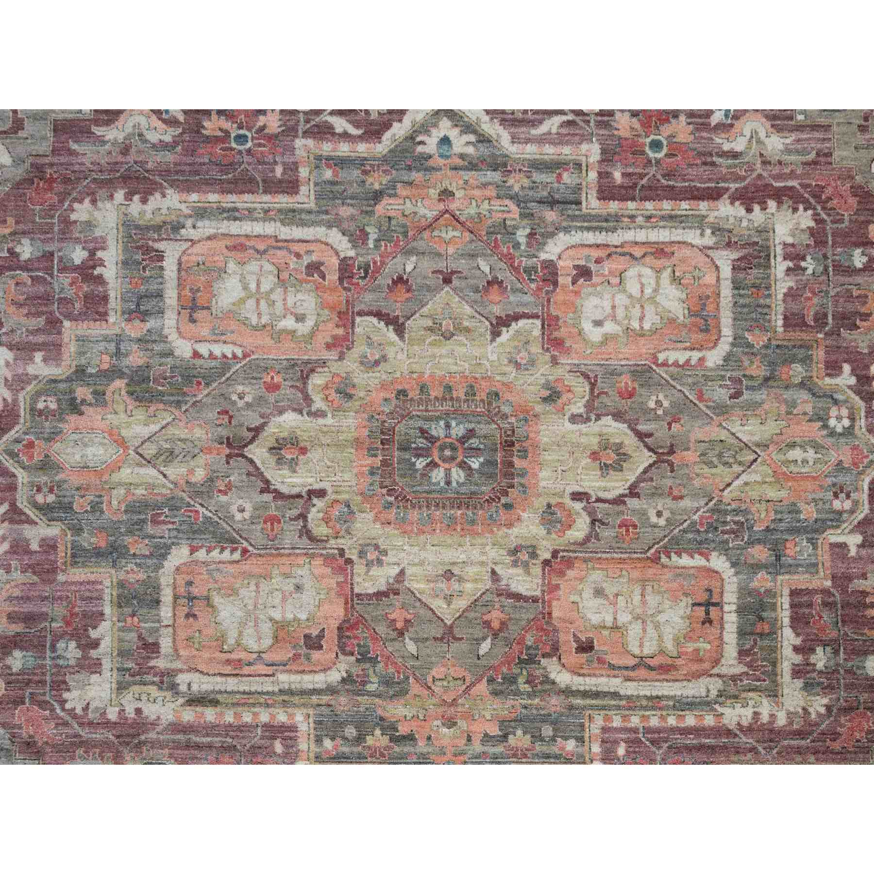 Tribal-Geometric-Hand-Knotted-Rug-450685