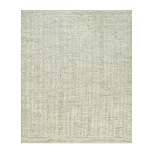 Repose Gray, Plain and Simple Hand Woven Cord Design, Flat Weave, Soft Wool, High and Low Pile, Oriental Rug