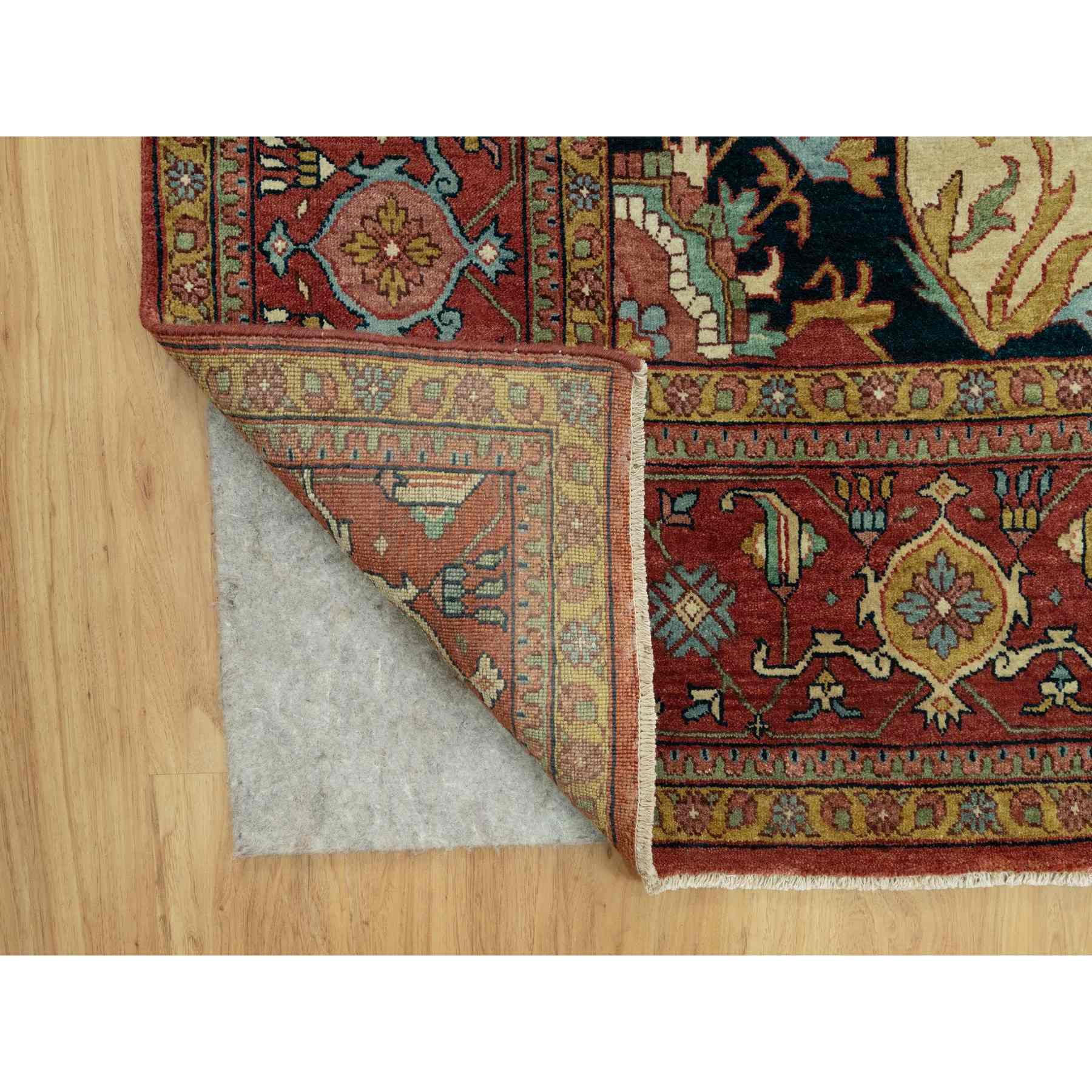 Heriz-Hand-Knotted-Rug-453180