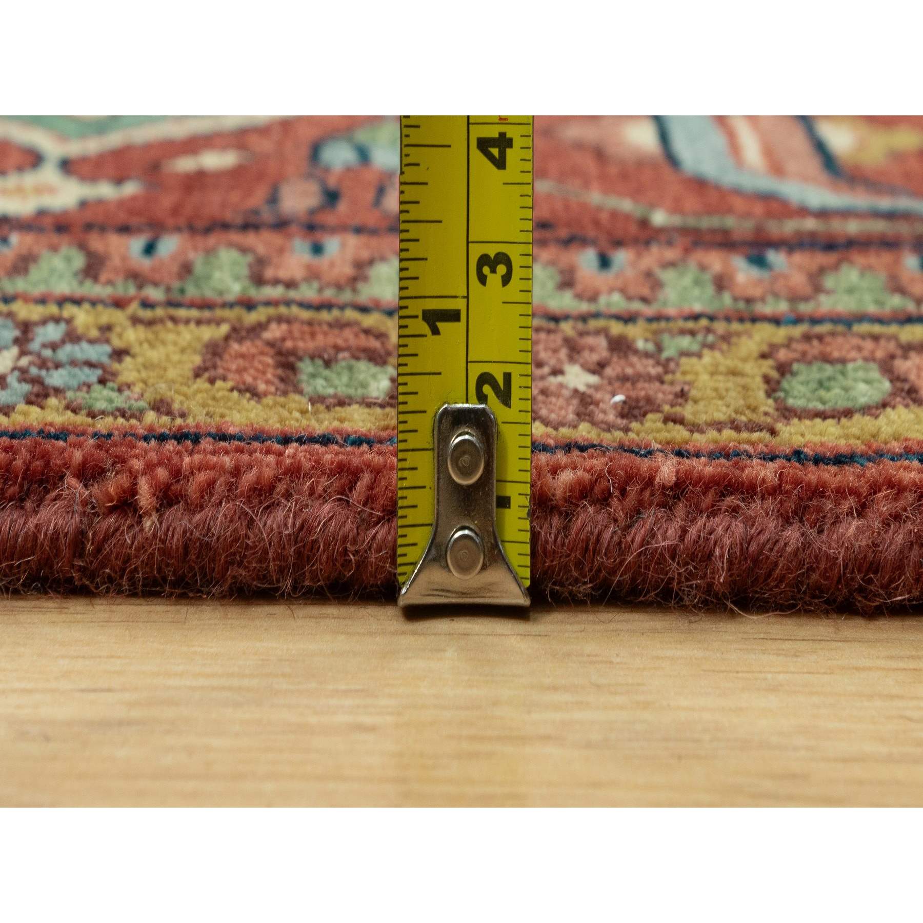 Heriz-Hand-Knotted-Rug-453180