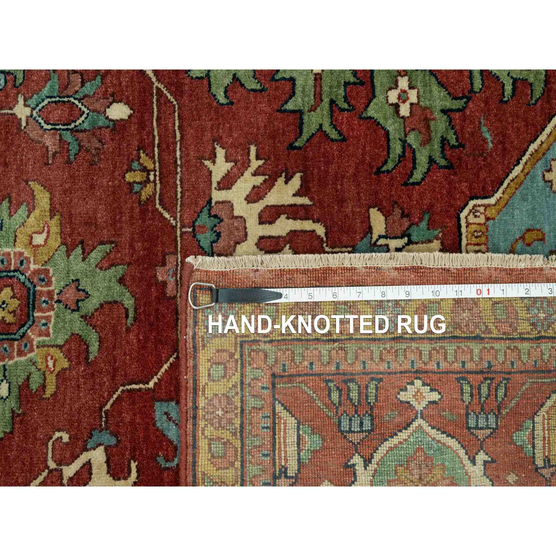 Heriz-Hand-Knotted-Rug-453180