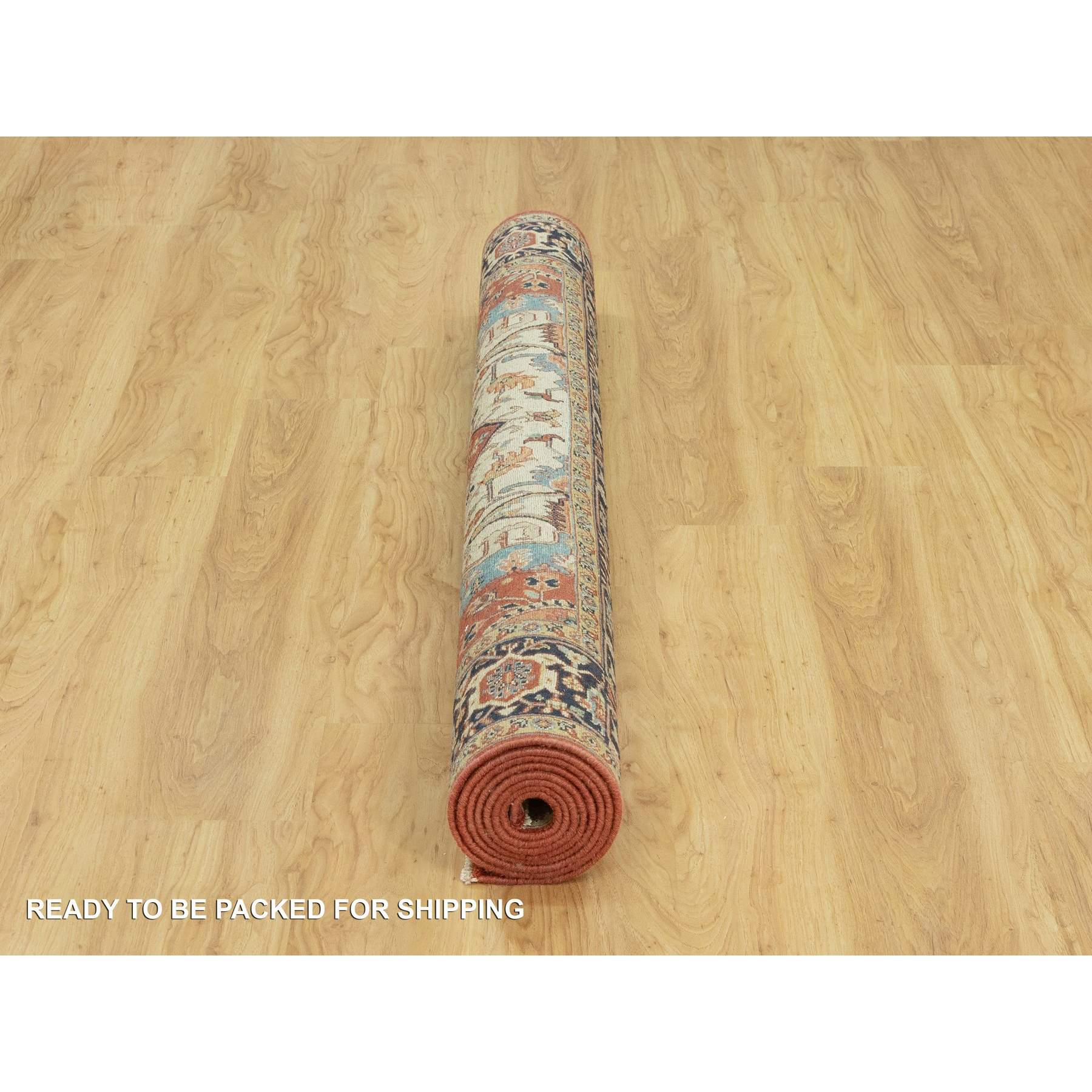 Heriz-Hand-Knotted-Rug-453215
