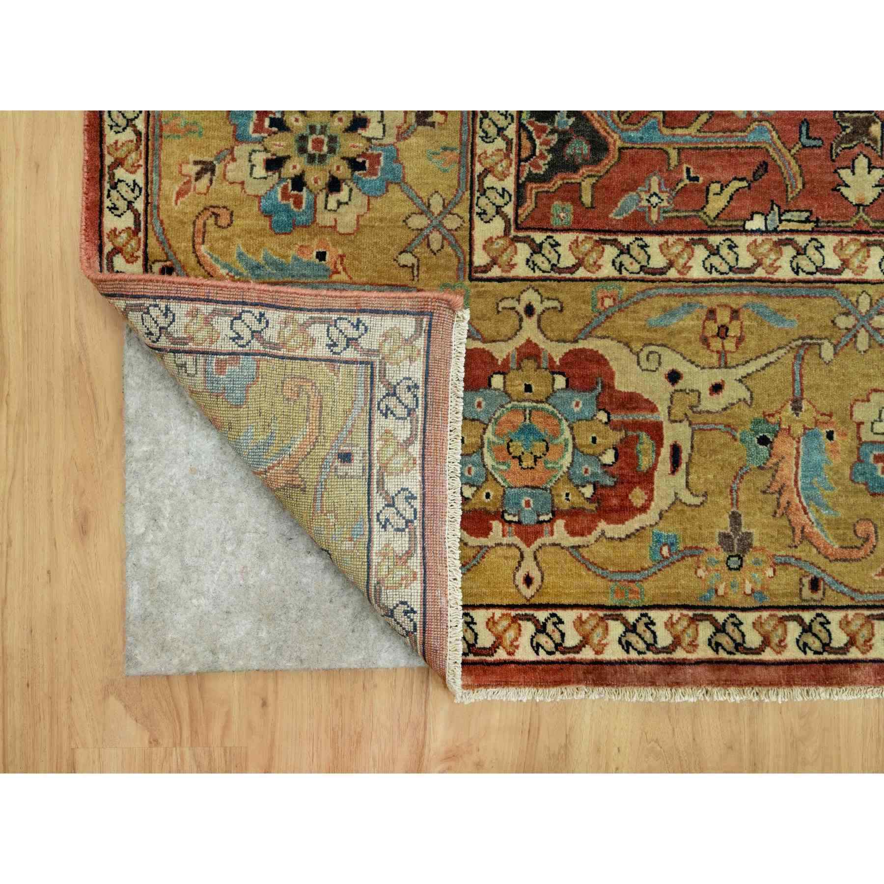 Heriz-Hand-Knotted-Rug-453290