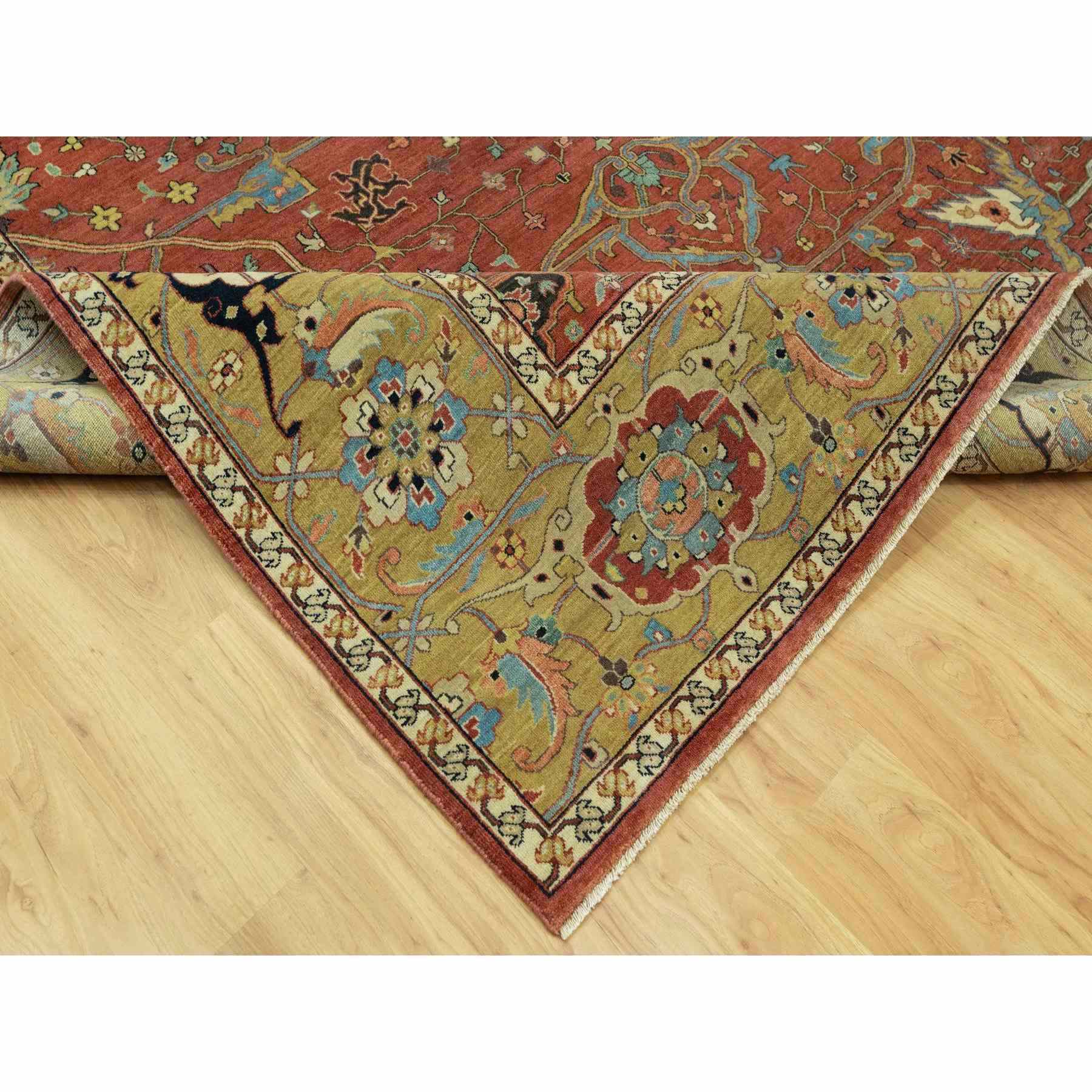 Heriz-Hand-Knotted-Rug-453290
