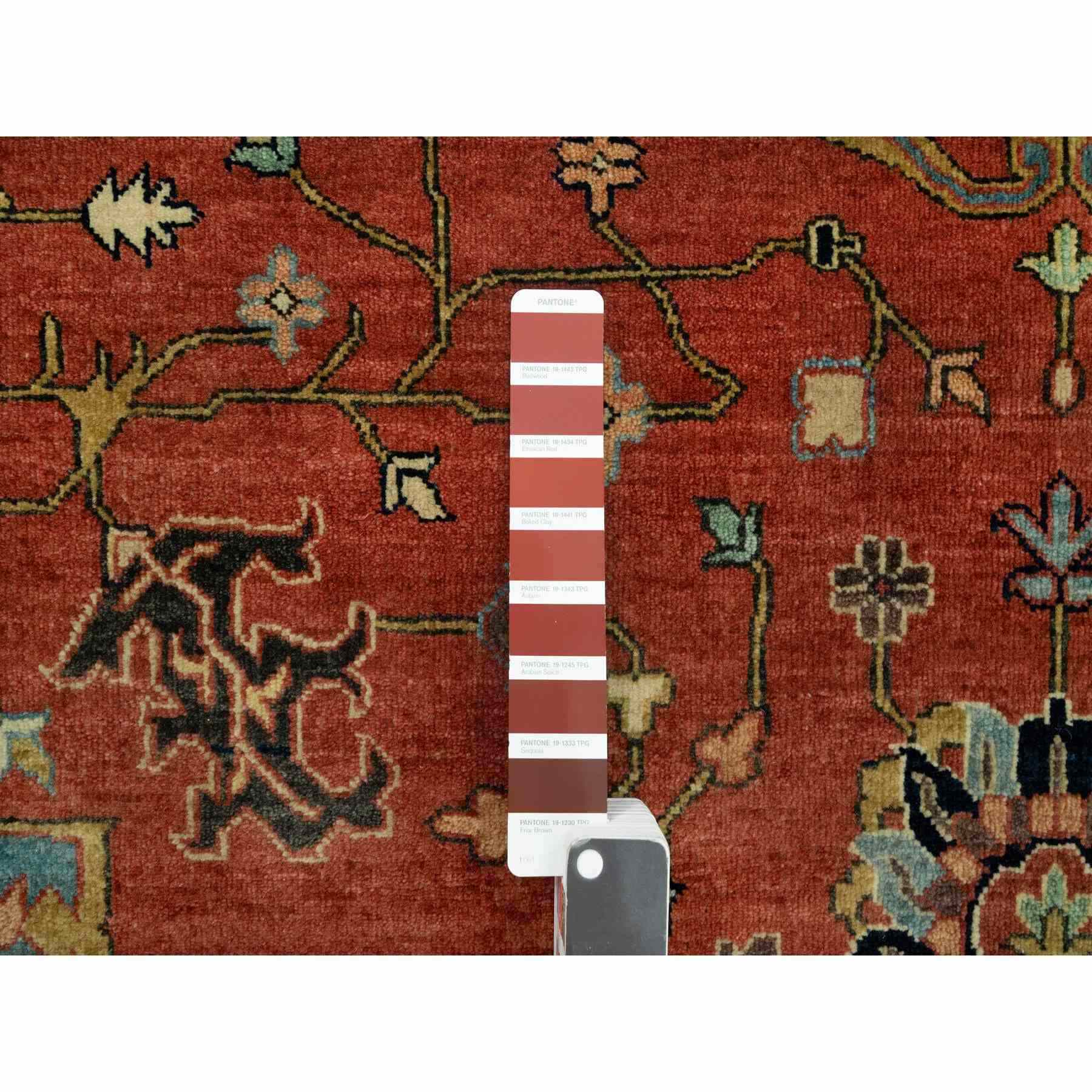 Heriz-Hand-Knotted-Rug-453290