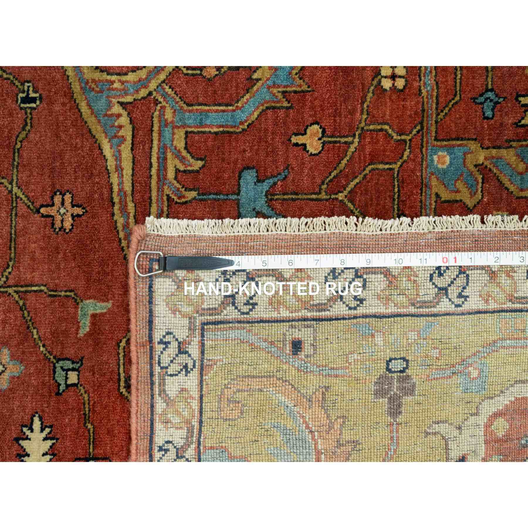 Heriz-Hand-Knotted-Rug-453290