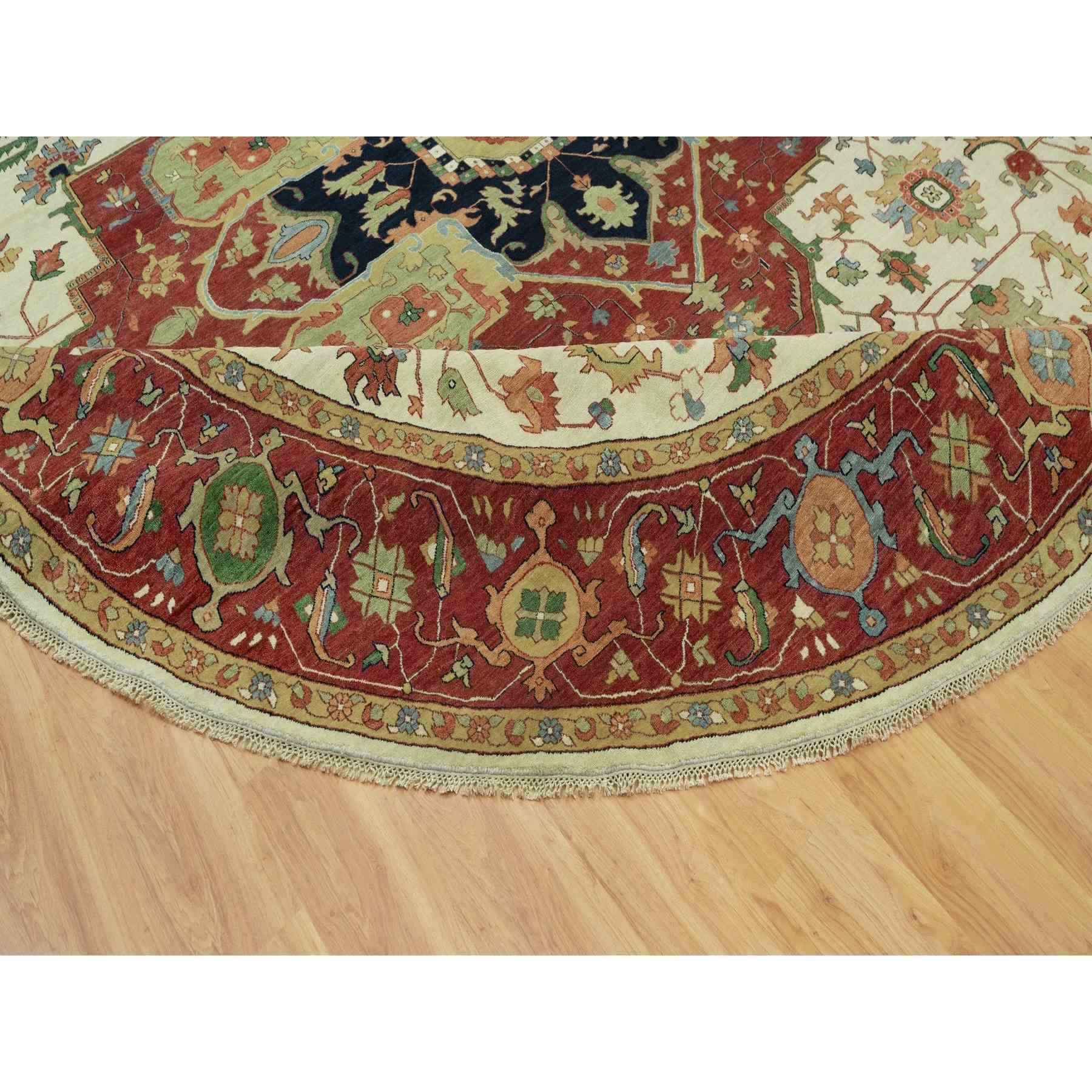Heriz-Hand-Knotted-Rug-453305
