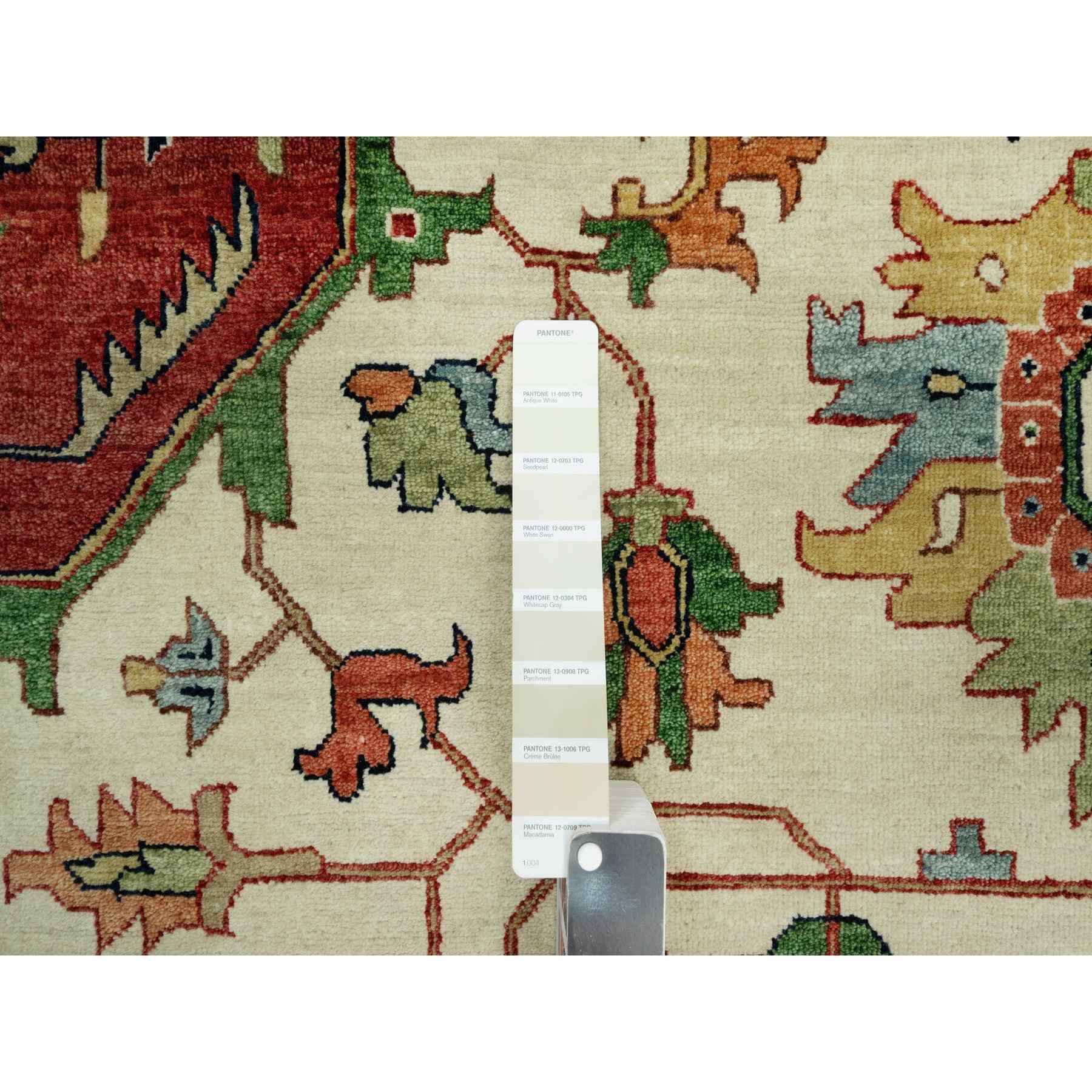 Heriz-Hand-Knotted-Rug-453305