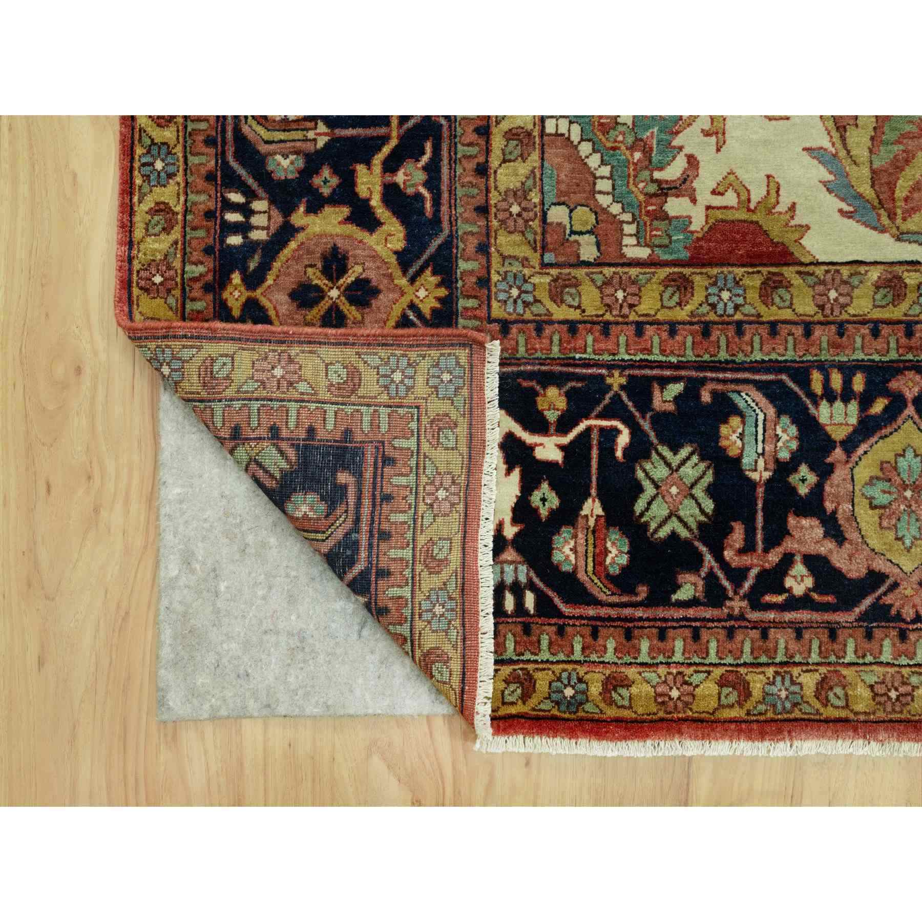 Heriz-Hand-Knotted-Rug-453325